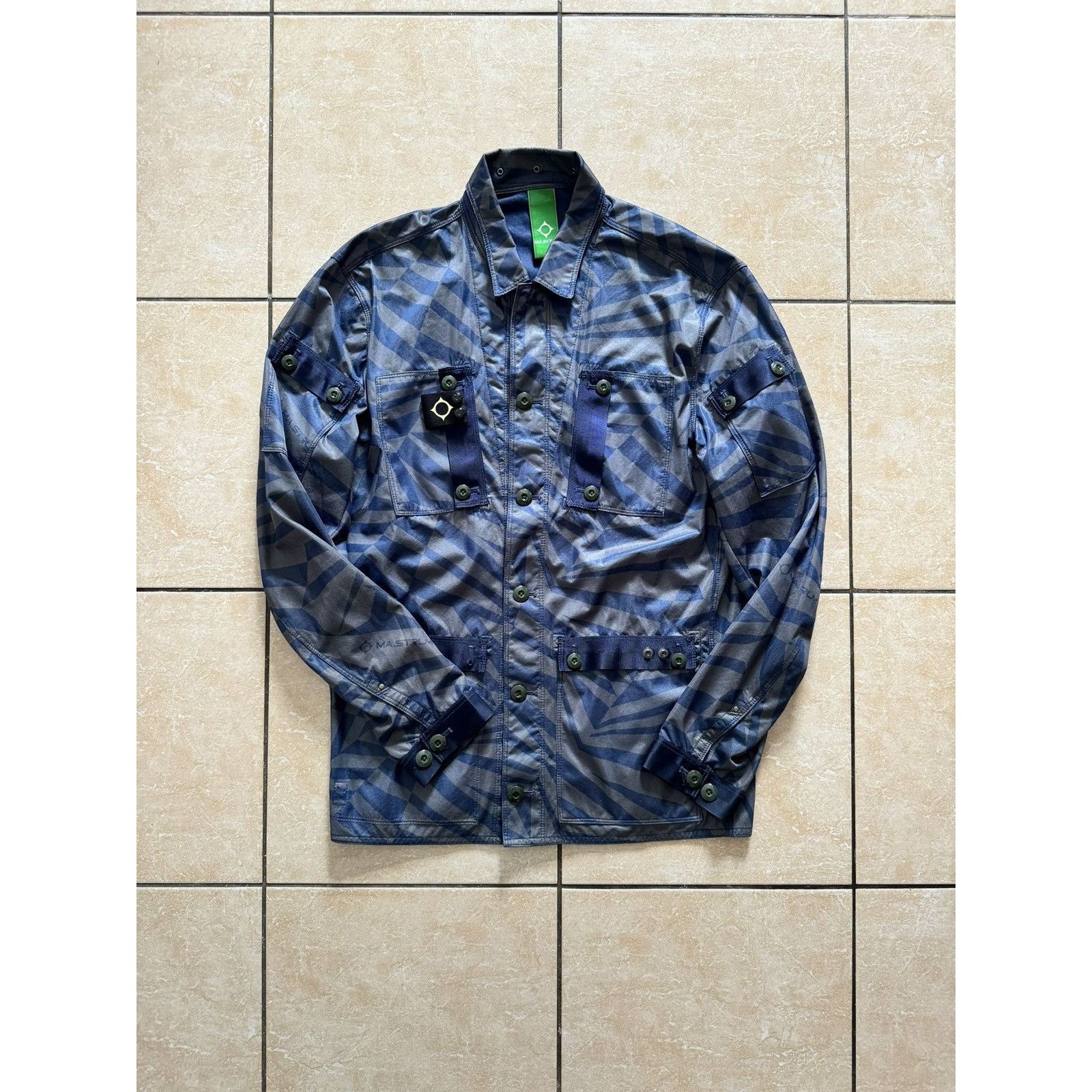 MA.STRUM Ma.Strum Dazzle Camo Field Outershirt Massimo Osti Archive Size US L / EU 52-54 / 3 - 6 Thumbnail