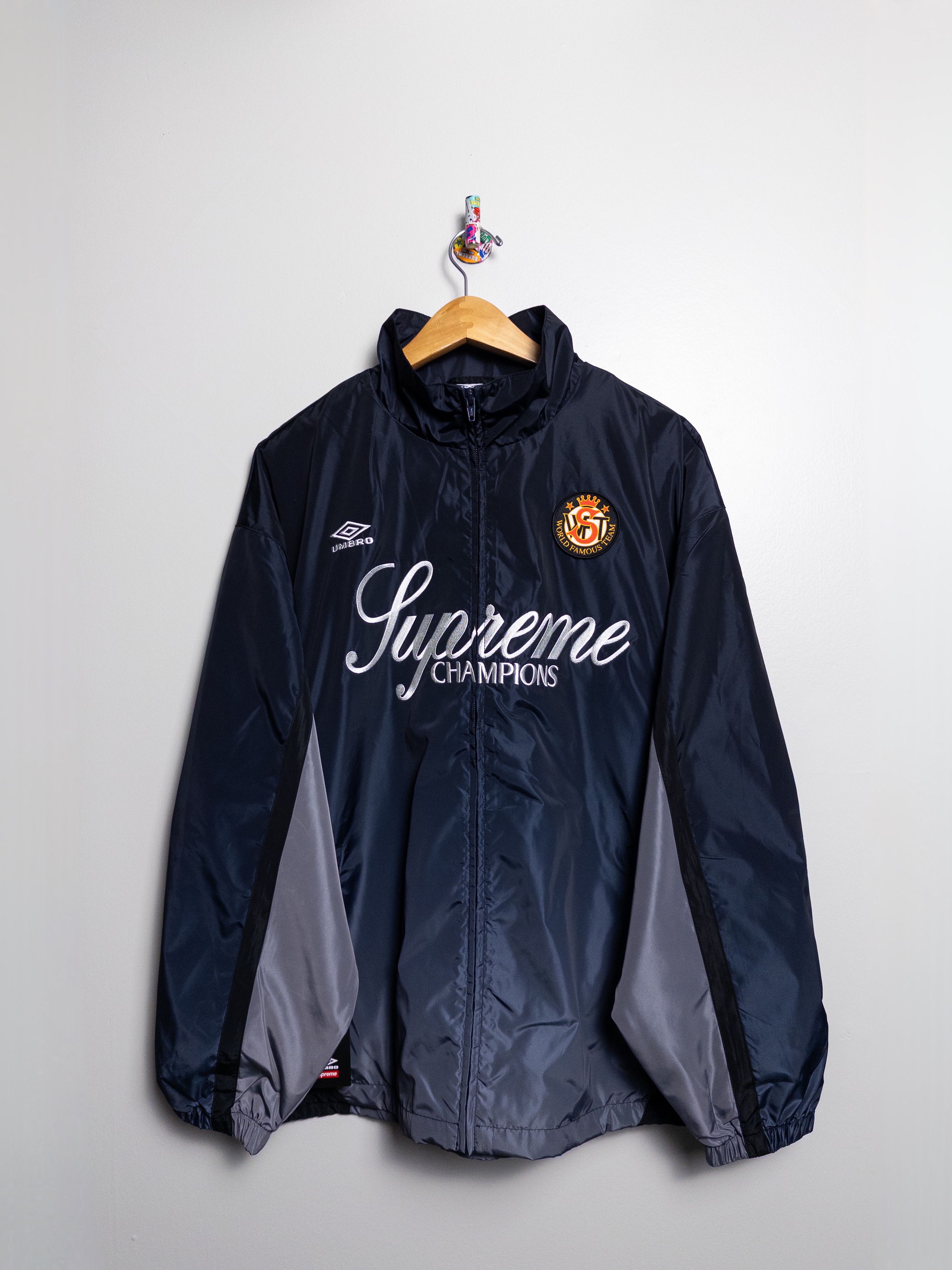 Umbro Supreme x Umbro Gradient Track Jacket Black Size XL | Grailed
