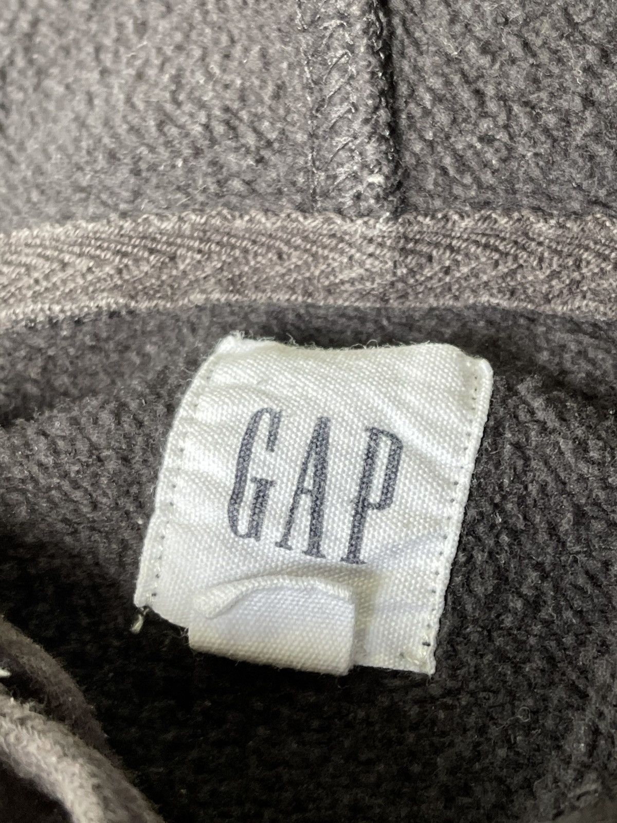 Gap Gap Spellout Faded Black Hoodie Size US M / EU 48-50 / 2 - 3 Thumbnail