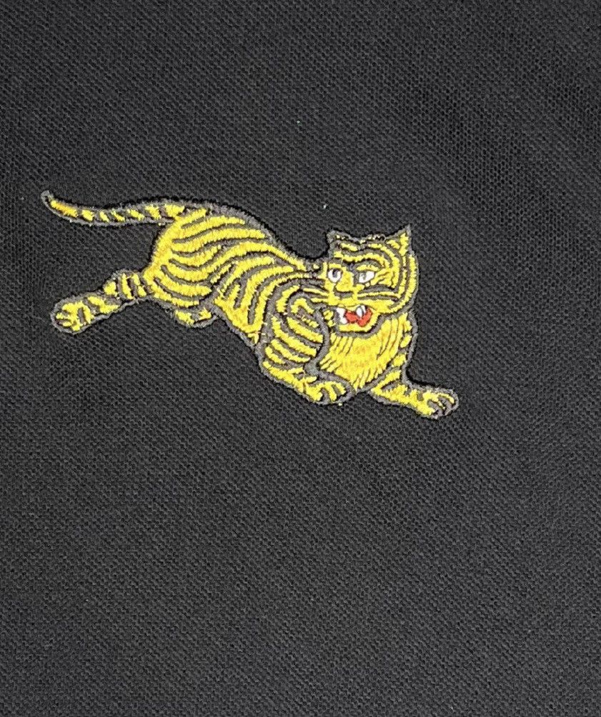 Kenzo Kenzo Tiger Long Sleeve Polo Black S FB65PO124BA Size US S / EU 44-46 / 1 - 4 Thumbnail