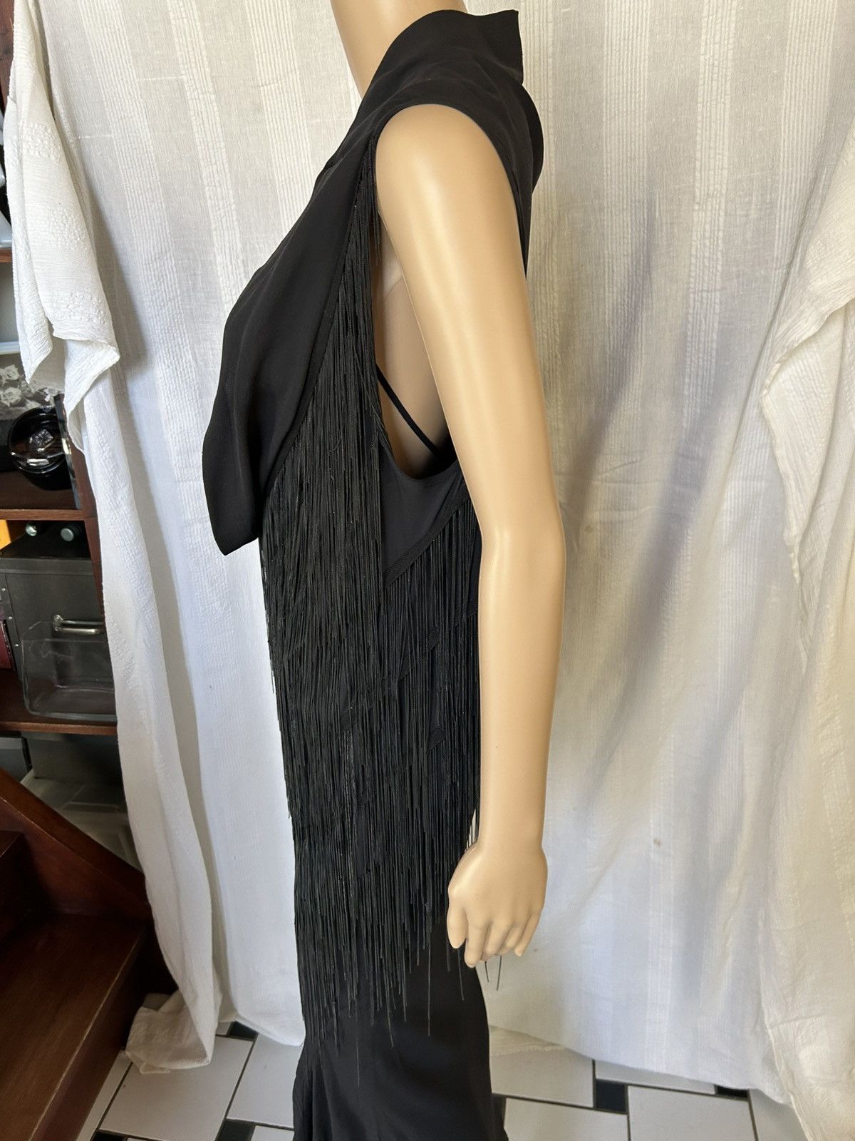 Ann Demeulemeester Bustier black + chaîne Size S / US 4 / IT 40 - 3 Thumbnail