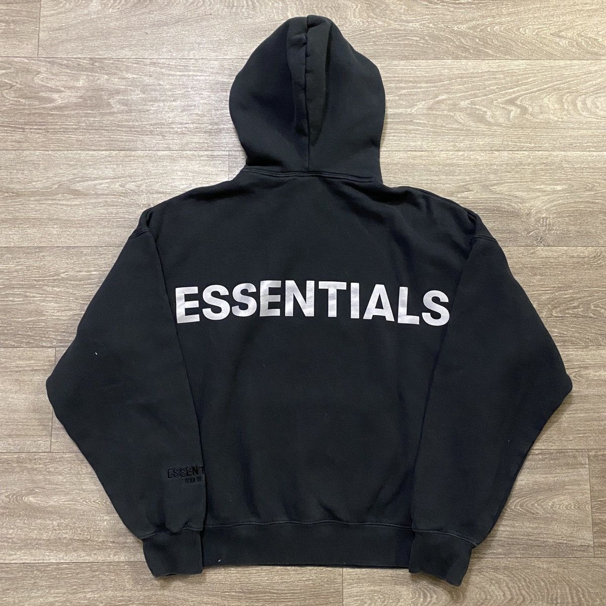 image of Fog Essentials Hoodie 3M Black Big Logo, Men's (Size Small)