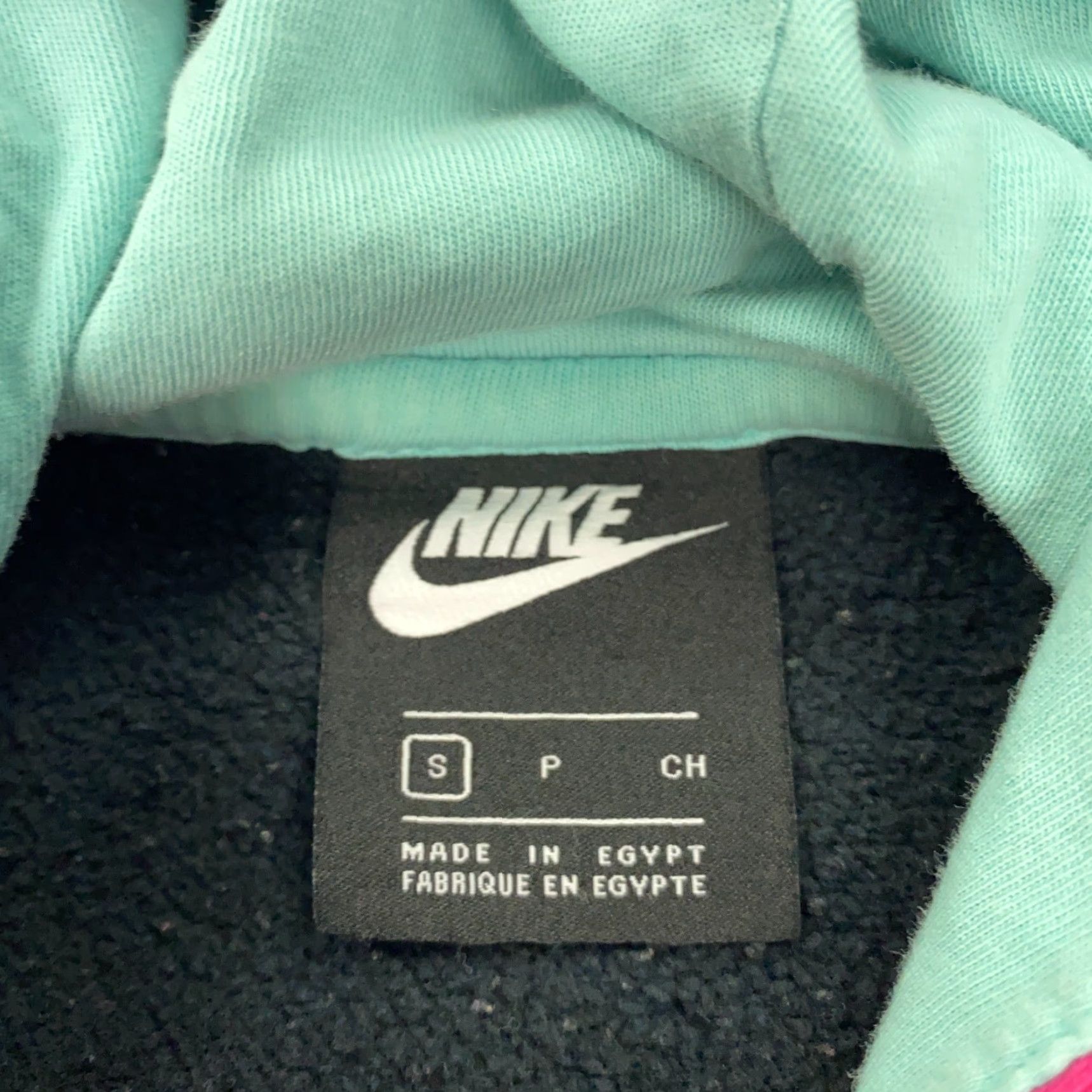Nike Nike Miami Vice Club Hoodie Small Black Teal Sportswear Colorblock South Beach Mens Size US S / EU 44-46 / 1 - 4 Thumbnail