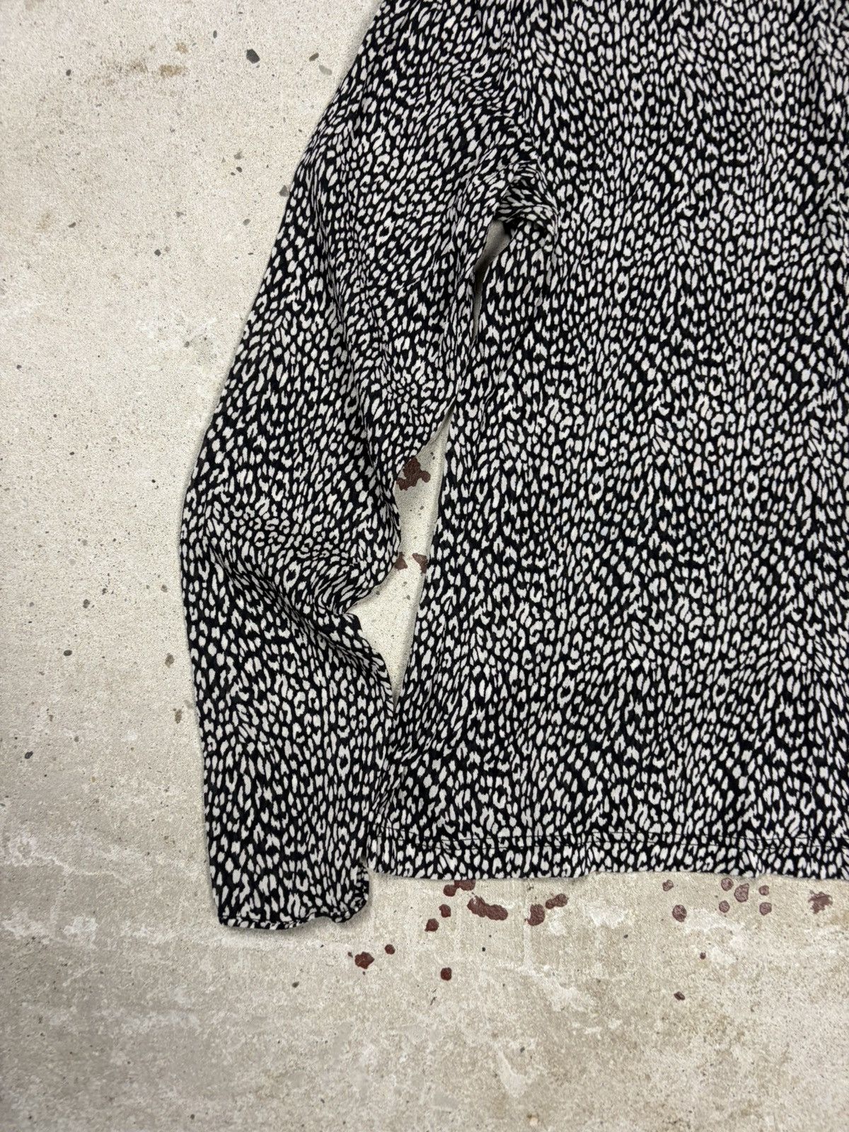 Versace Vintage 90s Gianni Versace Couture Silk Animal Print Top Size S / US 4 / IT 40 - 12 Thumbnail