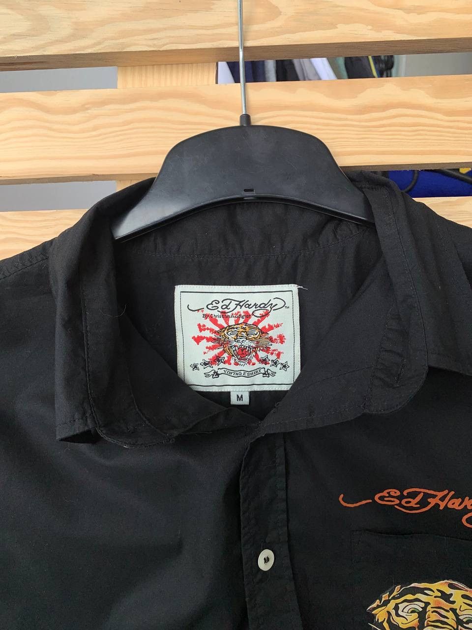 Christian Audigier × Ed Hardy × Vintage Vintage Ed Hardy button up shirt Size US M / EU 48-50 / 2 - 5 Thumbnail