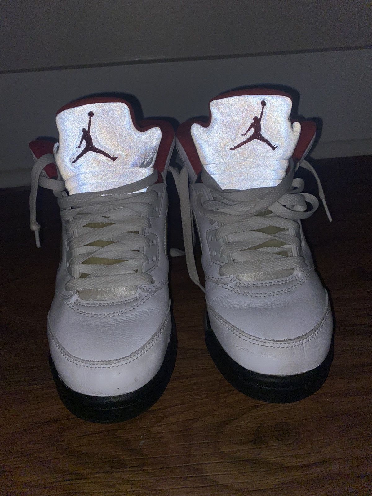 Jordan Brand × Nike Air Jordan 5 Retro 'Fire Red' 2020 - Size 4 Size US 5 / EU 37 - 8 Thumbnail