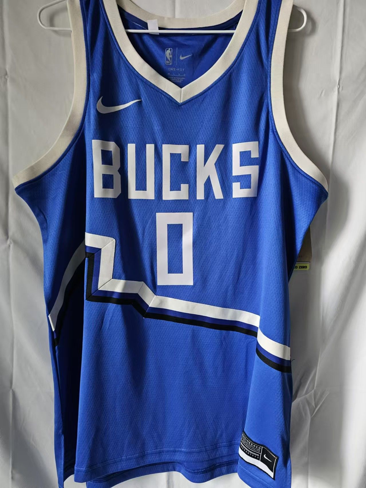 NBA Milwaukee Bucks #0 Damian Lillard Jersey Size US XXL / EU 58 / 5 - 1 Thumbnail