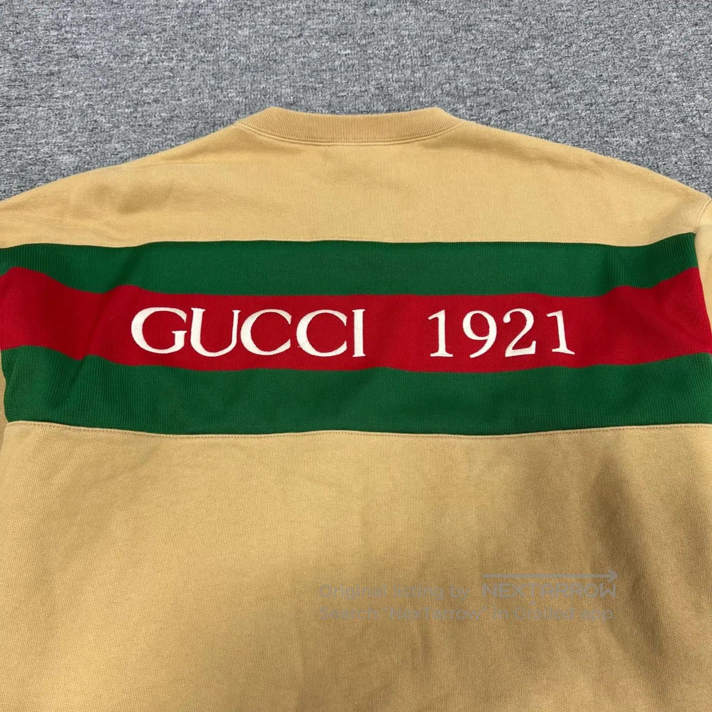 Gucci Guicci Red and green stripes, 1921, hoodie sweatshirt| Size US S / EU 44-46 / 1 - 5 Thumbnail