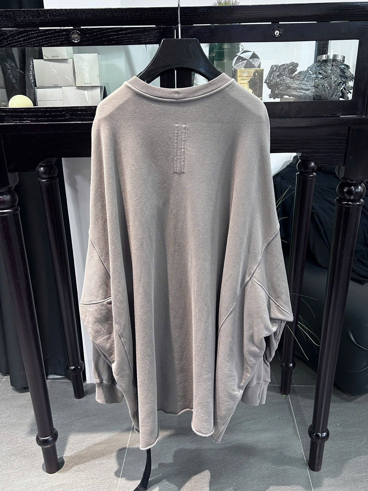 Rick Owens Drkshdw Rick Owens Drkshdw Pentagram Crater Sweater Size US L / EU 52-54 / 3 - 2 Thumbnail