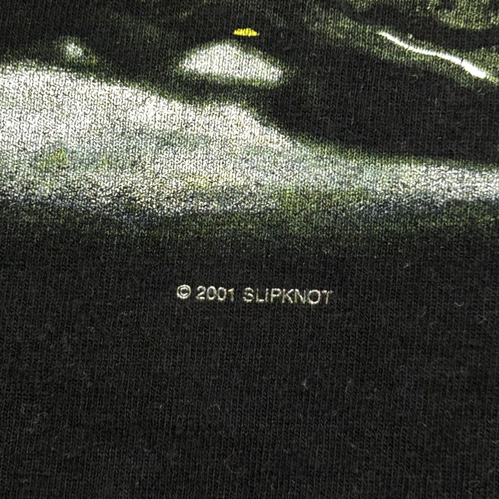 Doublet VINTAGE Slipknot Shirt Mens XL Black 2001 Pentagram IOWA Double Sided Metal EUC Shirt Mens XL Black Slipknot 2001 Vintage Band Graphic T-Shirt Size US XL / EU 56 / 4 - 6 Thumbnail