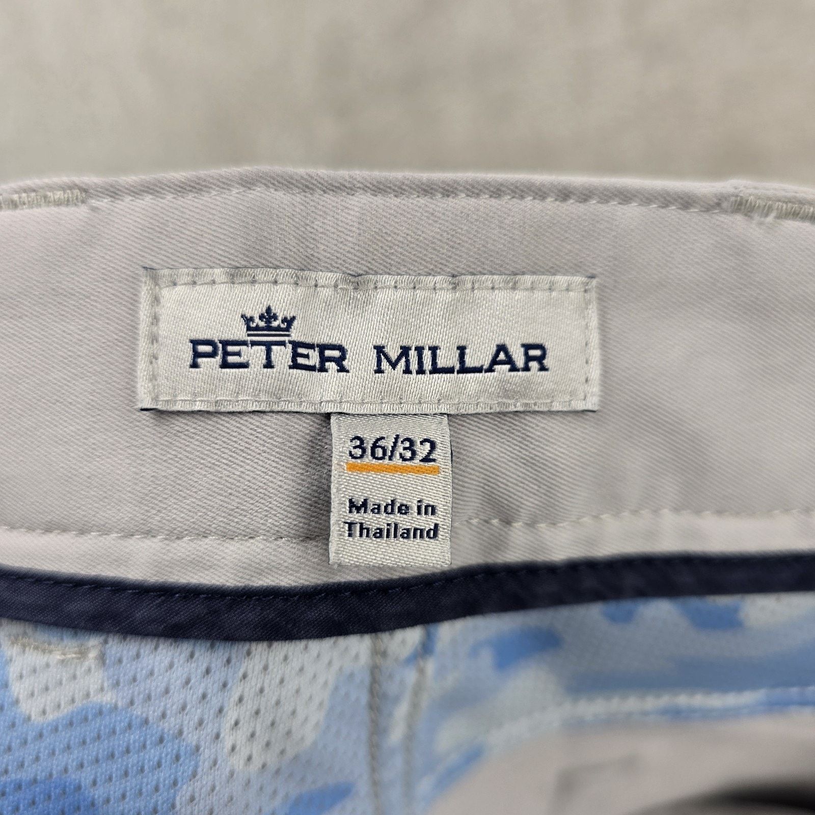 Peter Millar Peter Millar Pants 36x32 (Fits 38x31) Gray Golf 5 Pocket Size US 36 / EU 52 - 8 Thumbnail