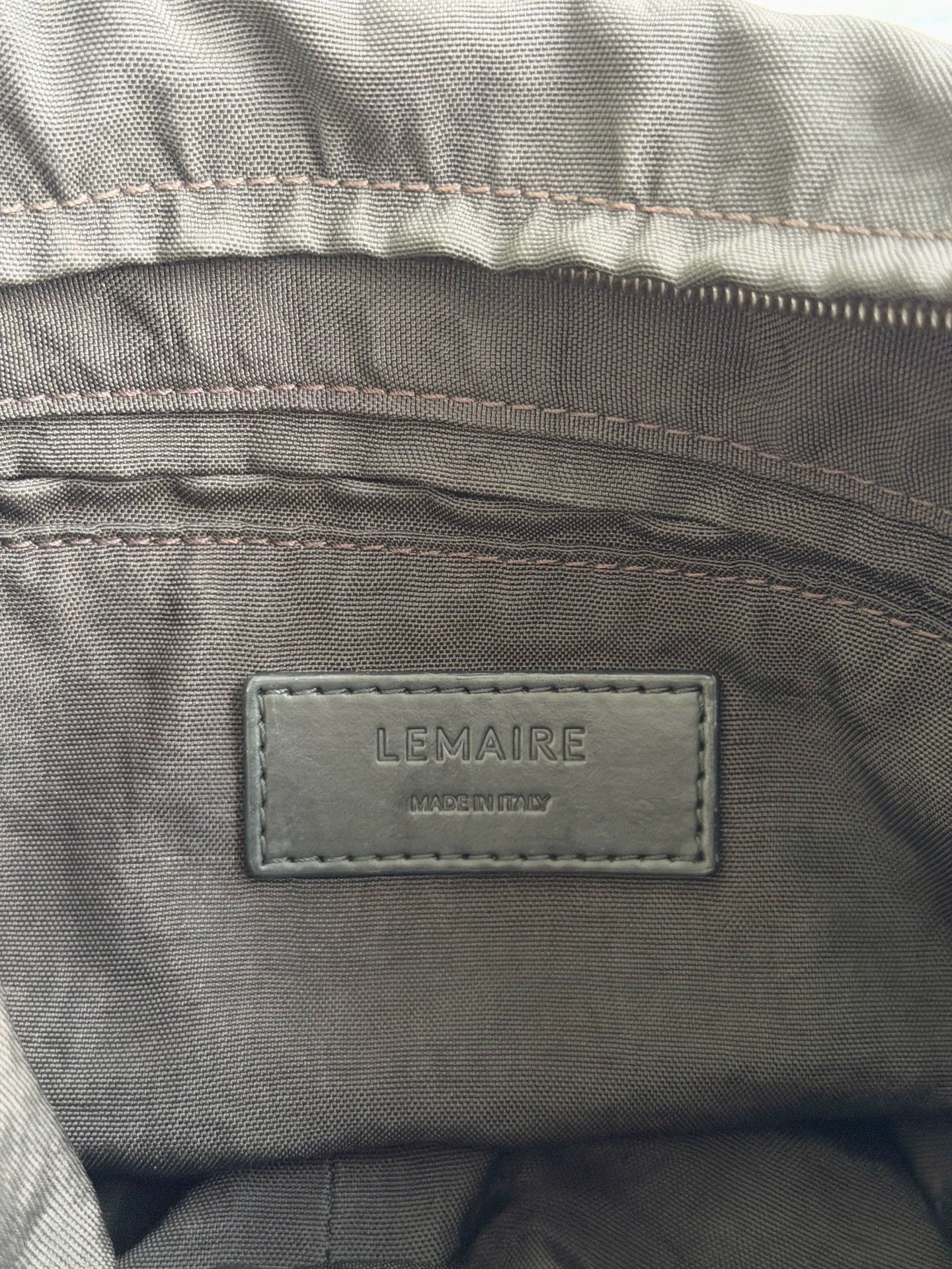 Lemaire Lemaire Soft Game Dark Chocolate S Canvas Crossbody New Size ONE SIZE - 8 Thumbnail
