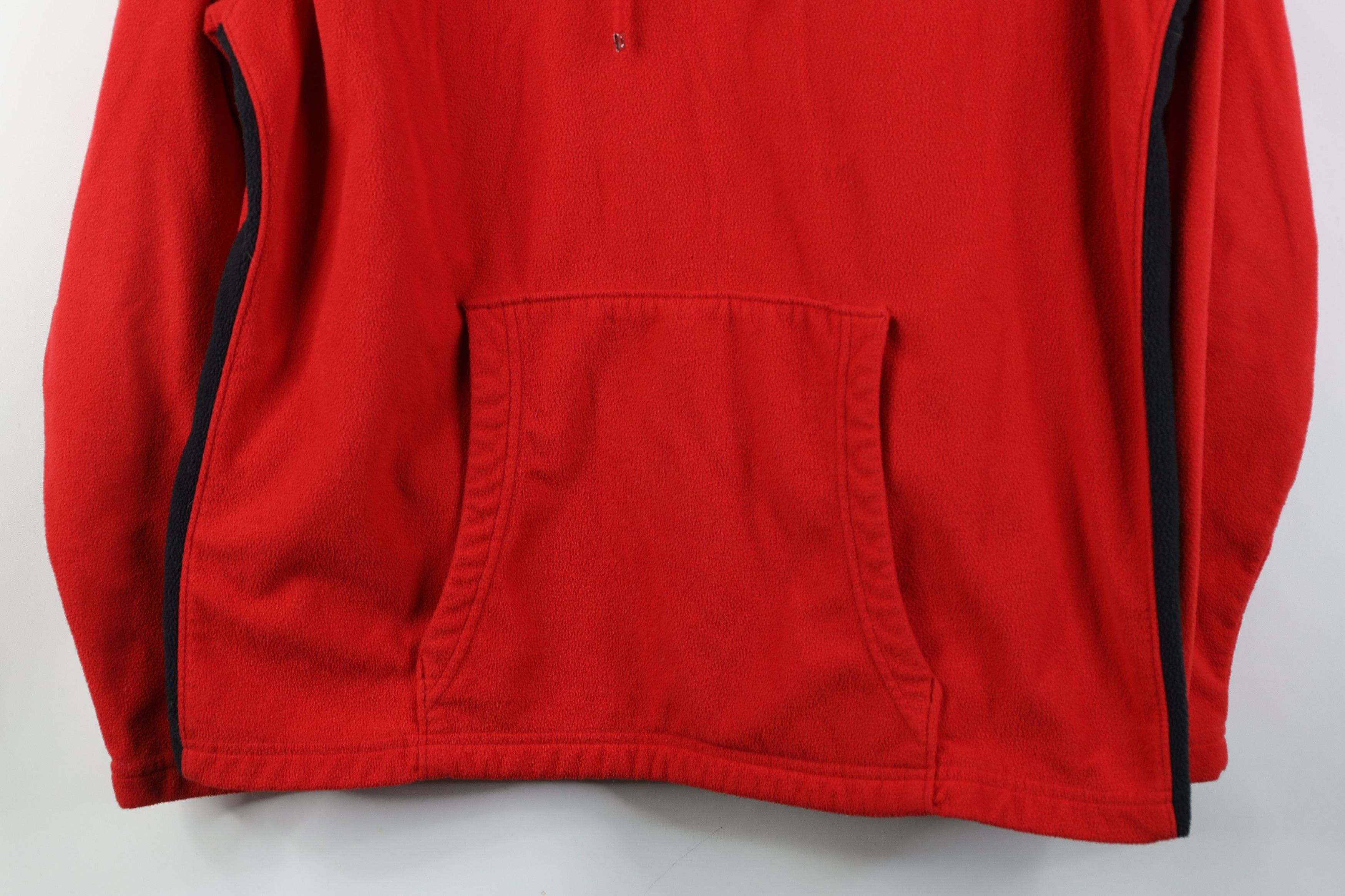 Nike Vintage Y2K Nike Travis Scott Mini Swoosh Fleece Hoodie Red Size US S / EU 44-46 / 1 - 3 Thumbnail