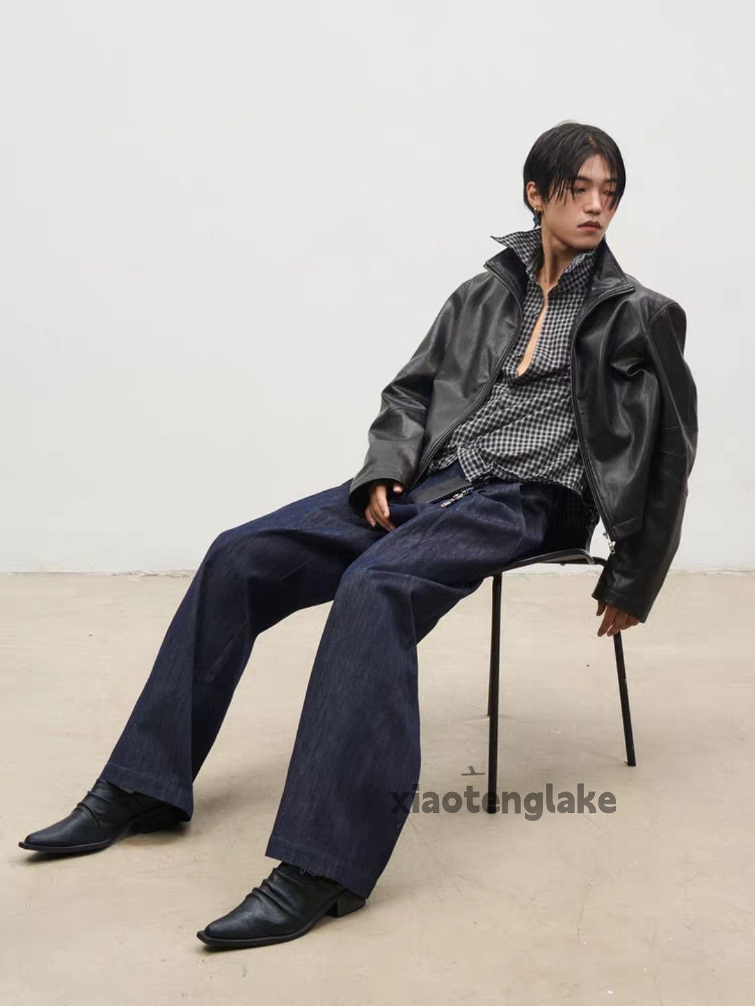 Vintage ltx vintage loose baggy pleated work flared yuppie jeans Size US 30 / EU 46 - 2 Thumbnail