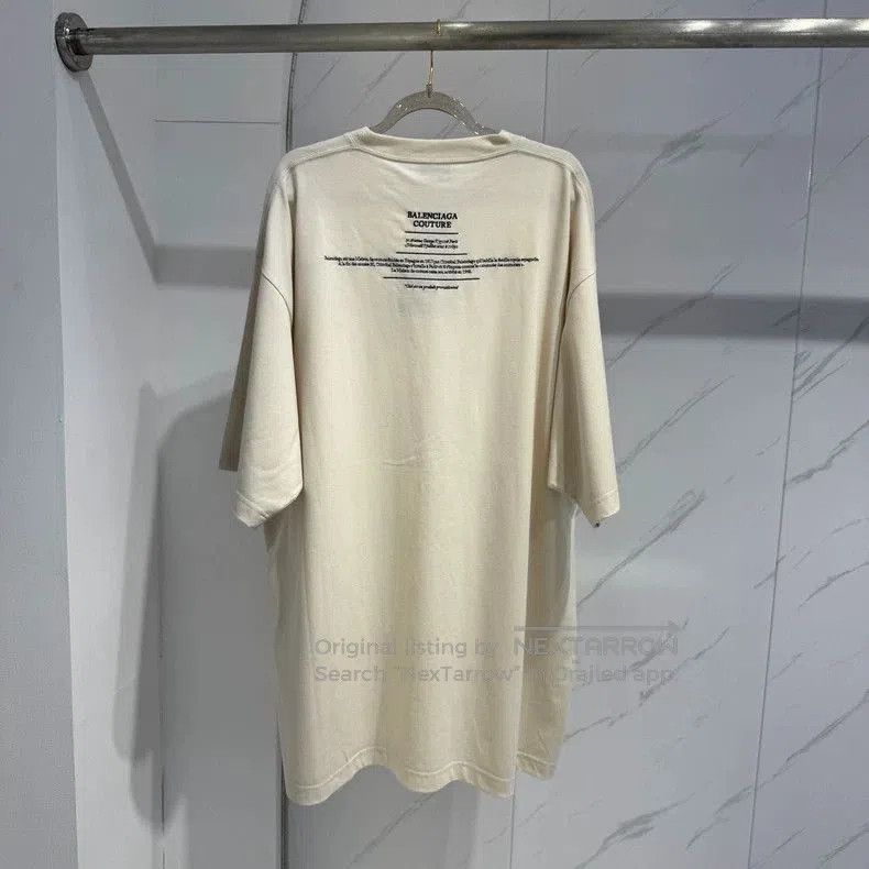 Balenciaga Balenciaga Limited Embroidered Short Sleeve Tee. Size US M / EU 48-50 / 2 - 2 Thumbnail
