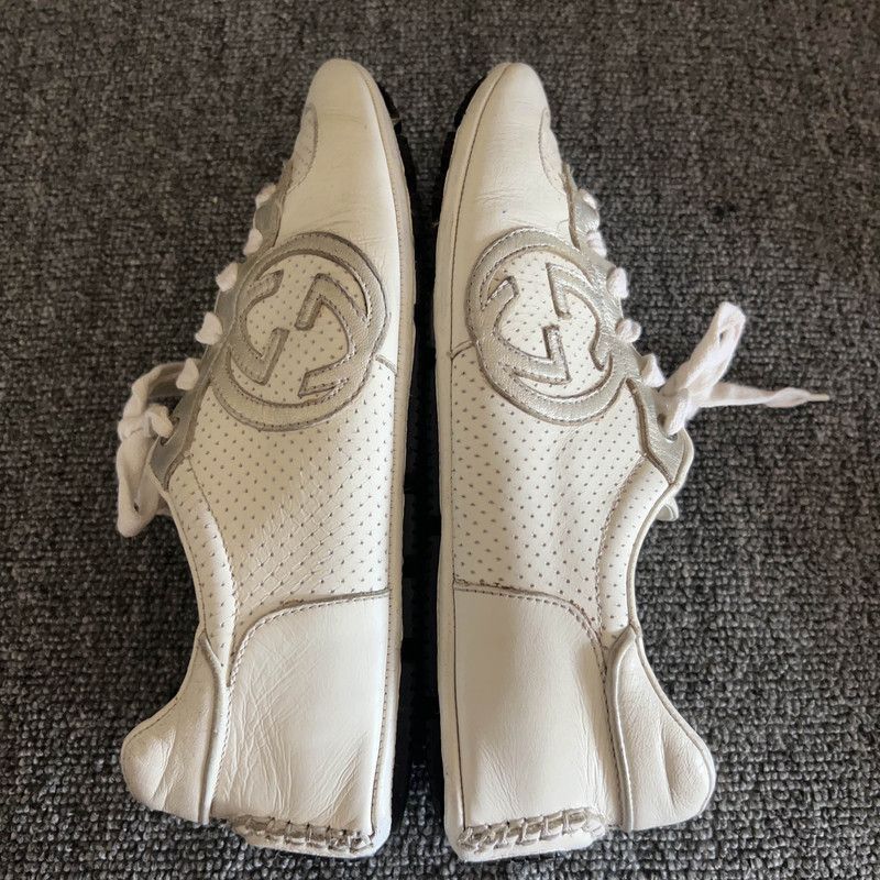 Gucci Gucci Fashion Leather Sneakers for Men -2508 Size US 5.5 / EU 38 - 9 Thumbnail