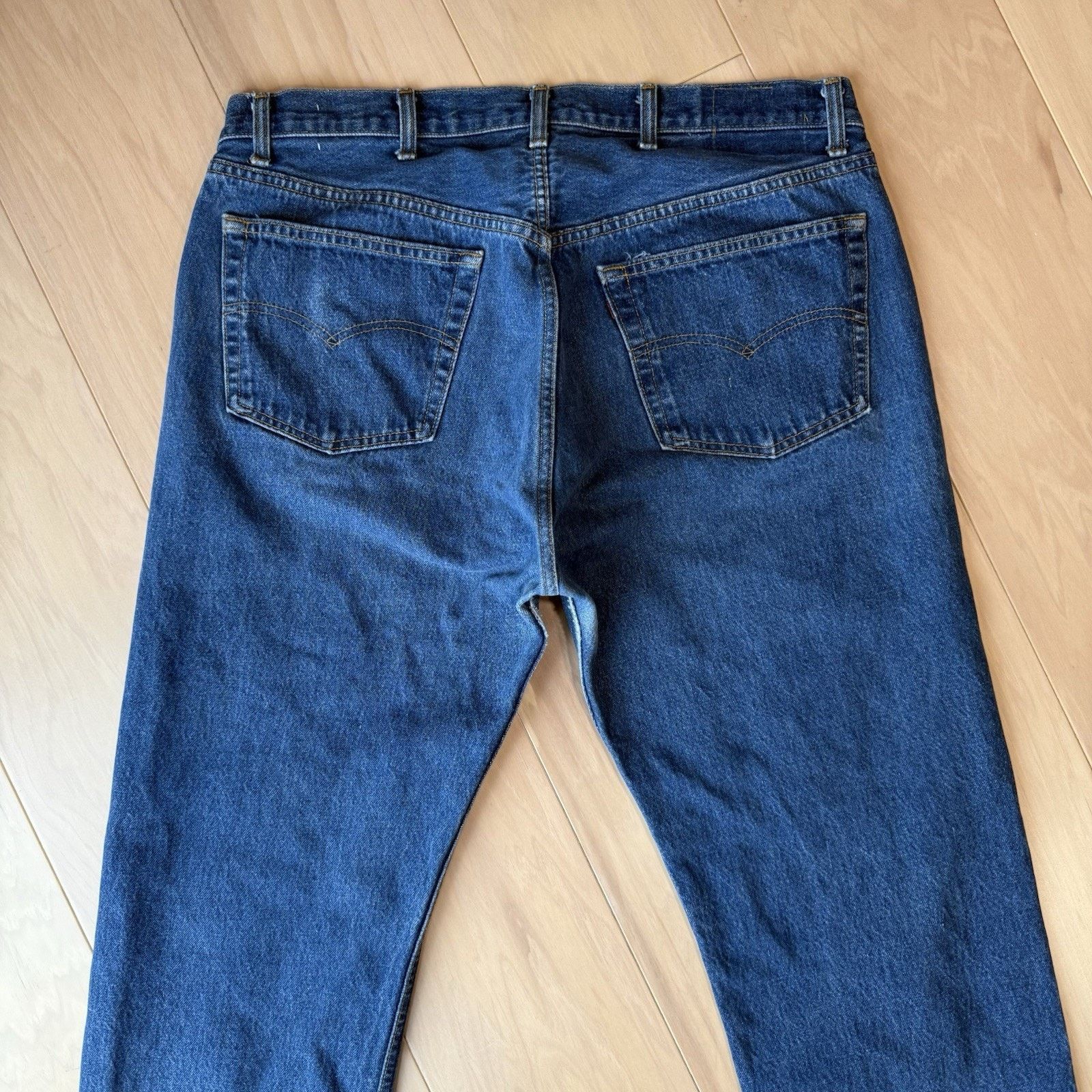 Levi's × Vintage Vintage Levis 501 Jeans 36 Blue Dark Wash Straight Denim Size US 36 / EU 52 - 7 Thumbnail