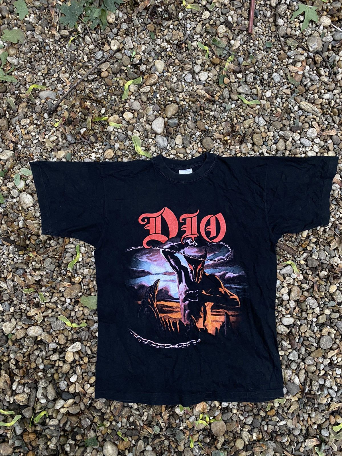 Band Tees × Vintage Vintage DIO Holly Diver T-shirt Size US L / EU 52-54 / 3 - 1 Thumbnail