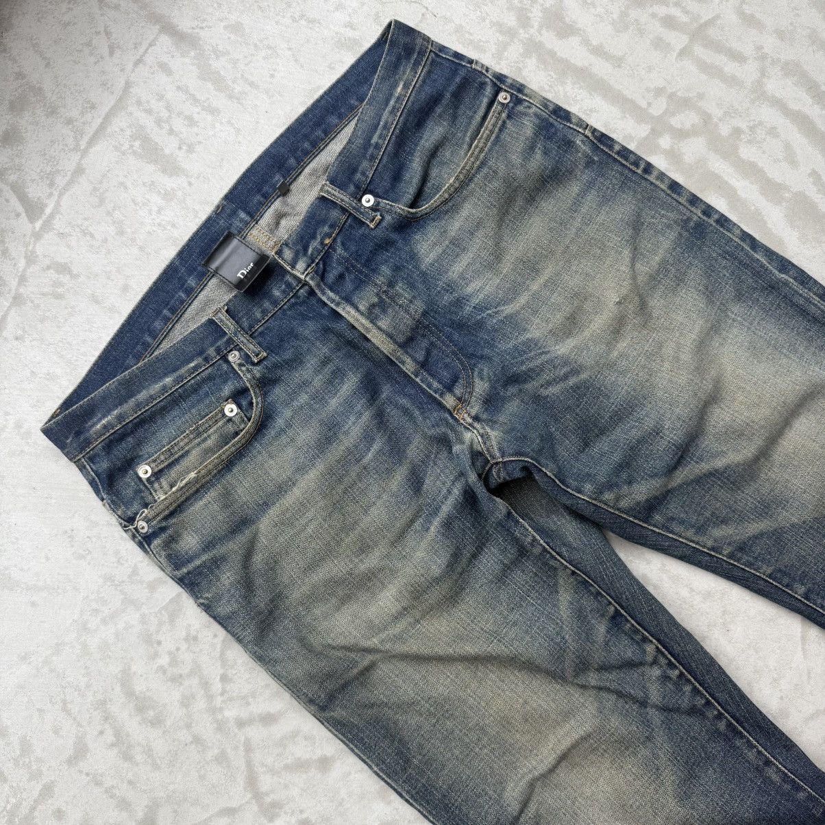 Dior Dior Homme Blue Wash Denim Jeans Size US 32 / EU 48 - 3 Thumbnail