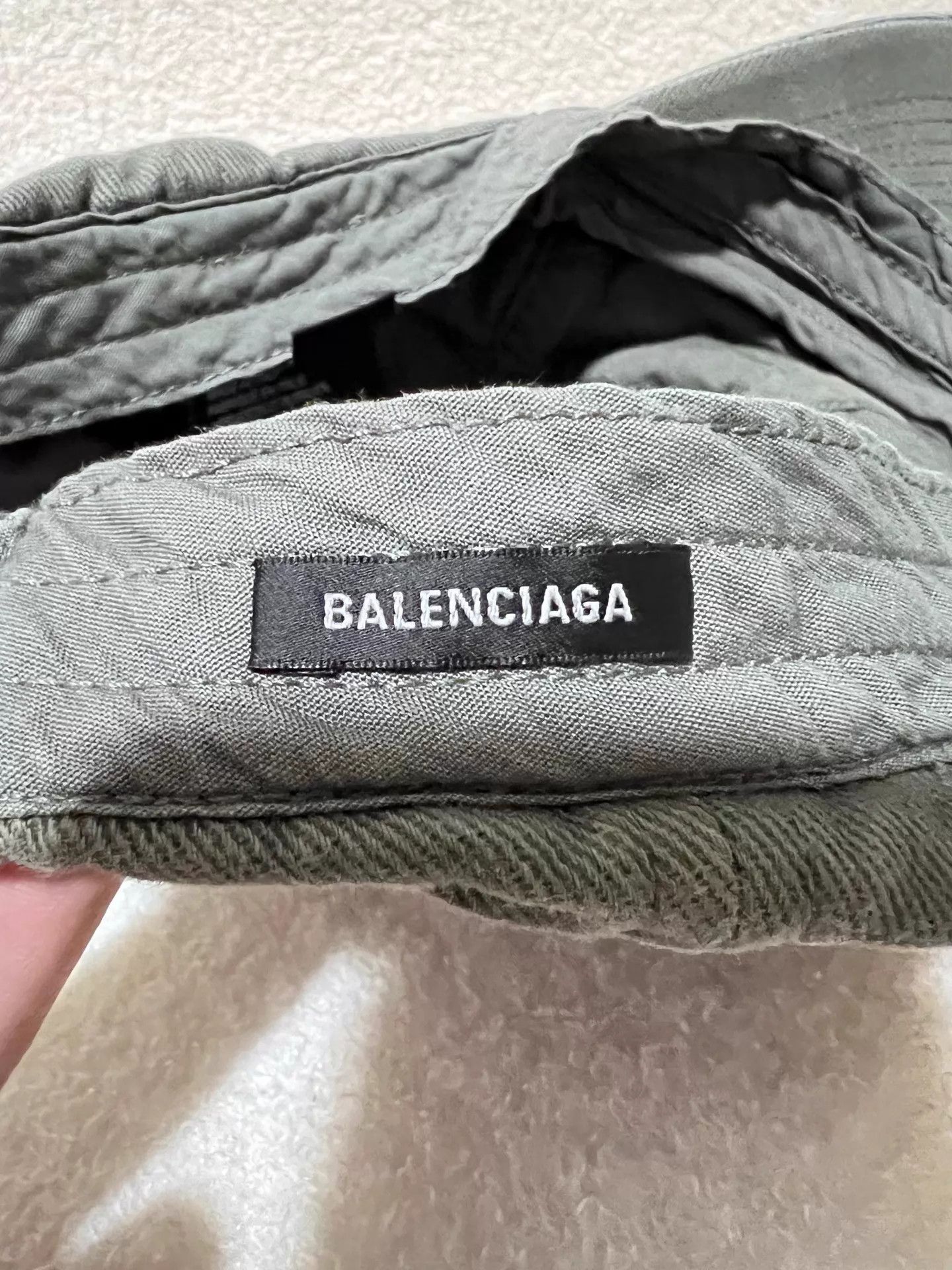 Balenciaga Balenciaga distressed baseball cap unisex 99 new Size ONE SIZE - 4 Thumbnail