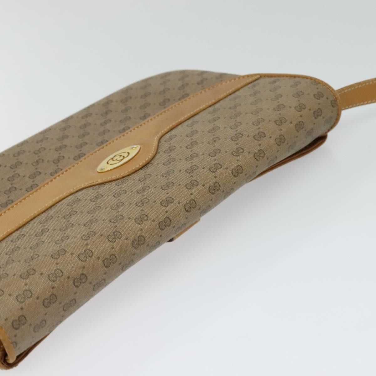 Gucci GUCCI Micro GG Supreme Shoulder Bag Pvc Brown Gold 004 106 Size ONE SIZE - 6 Thumbnail