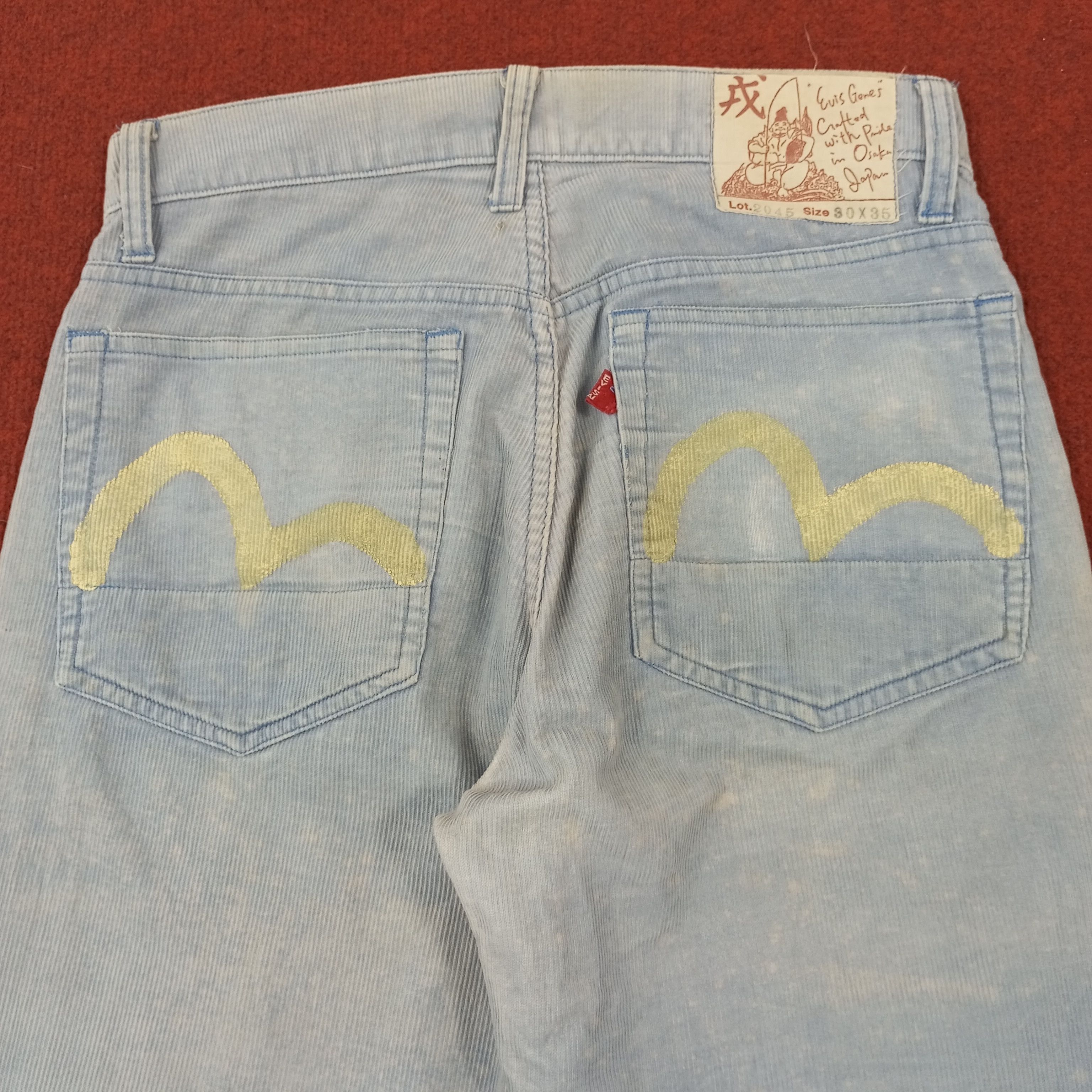 Japanese Brand × Vintage Evisu Japanese Brand Streetwear Custom Daicock Pants Size US 28 / EU 44 - 5 Thumbnail