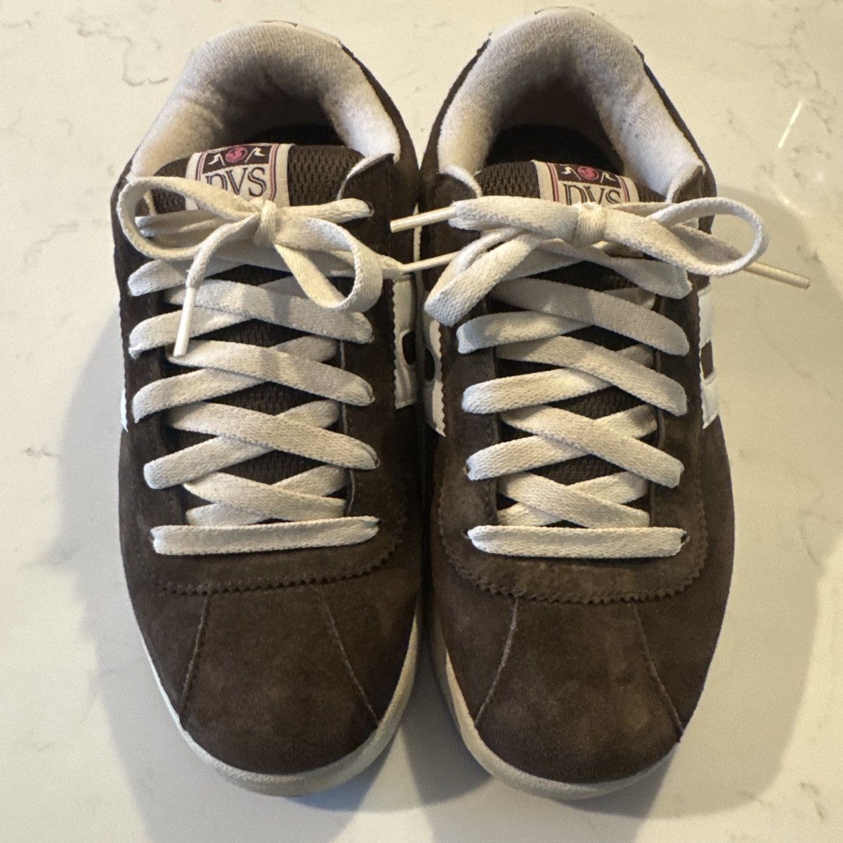 DVS DVS Shoe Co "Dresden" Women's Brown Suede/Pink US 6 EU 37 Size US 6 / IT 36 - 6 Thumbnail