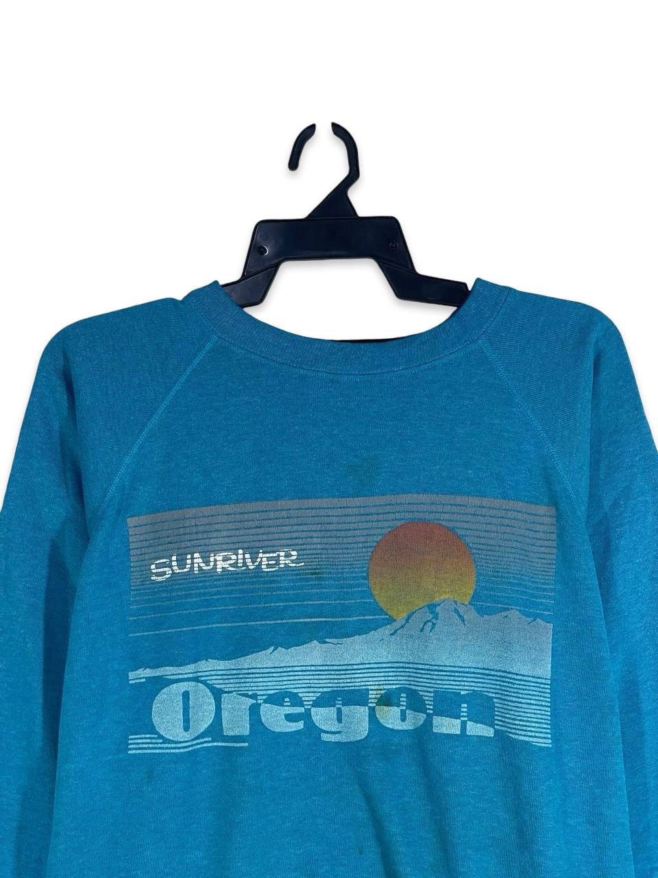 Other Vintage 80s oregon sunriver sweatshirt jumper pullover Size US XL / EU 56 / 4 - 2 Thumbnail