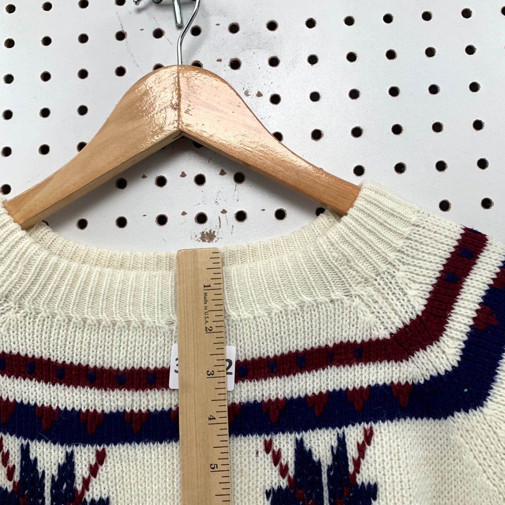 Vintage VINTAGE Richman Brothers Knit Sweater FITS Size Large Men XL Icelandic USA 23x26 Size US L / EU 52-54 / 3 - 7 Thumbnail