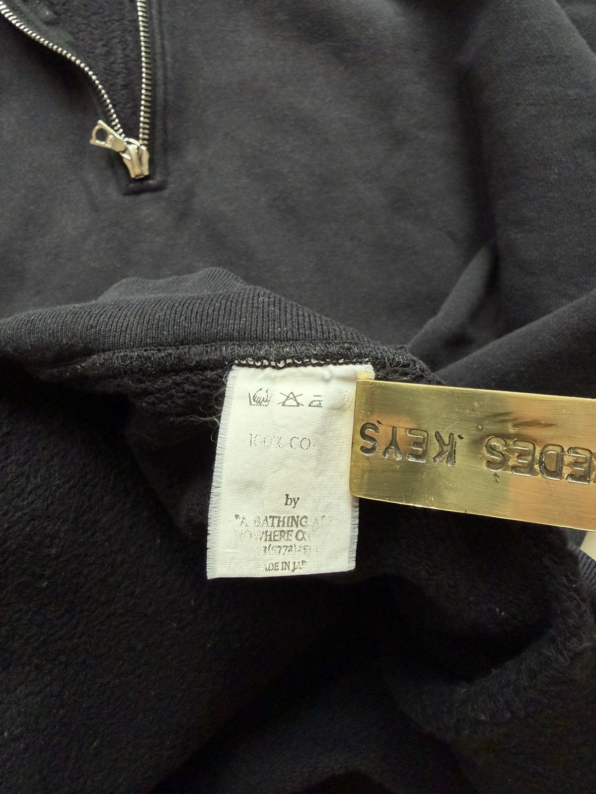 Bape Vintage Bathing Ape Bapex Quarter Zip Up Sweatshirt Hoodie Size US M / EU 48-50 / 2 - 9 Thumbnail