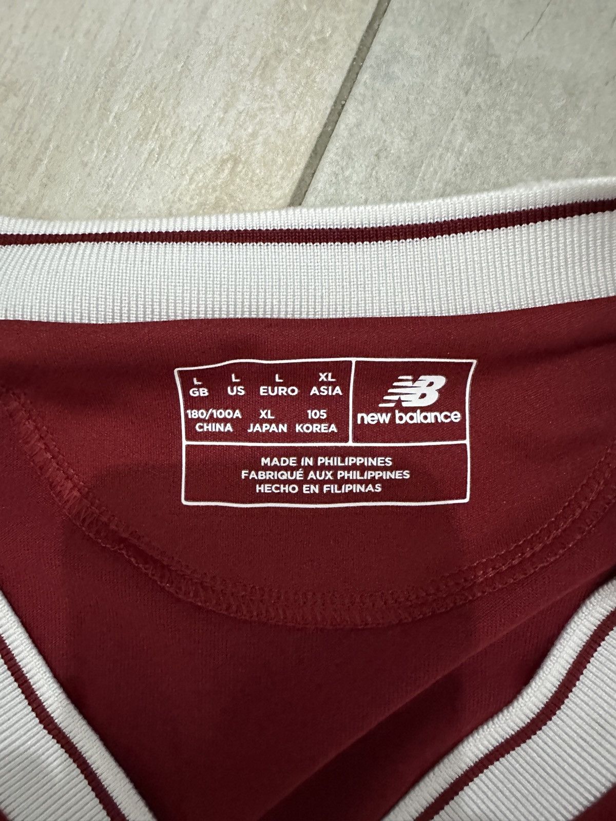New Balance Liverpool FC 2017/18 Home Shirt – 125 Years anniversary Size US L / EU 52-54 / 3 - 4 Thumbnail