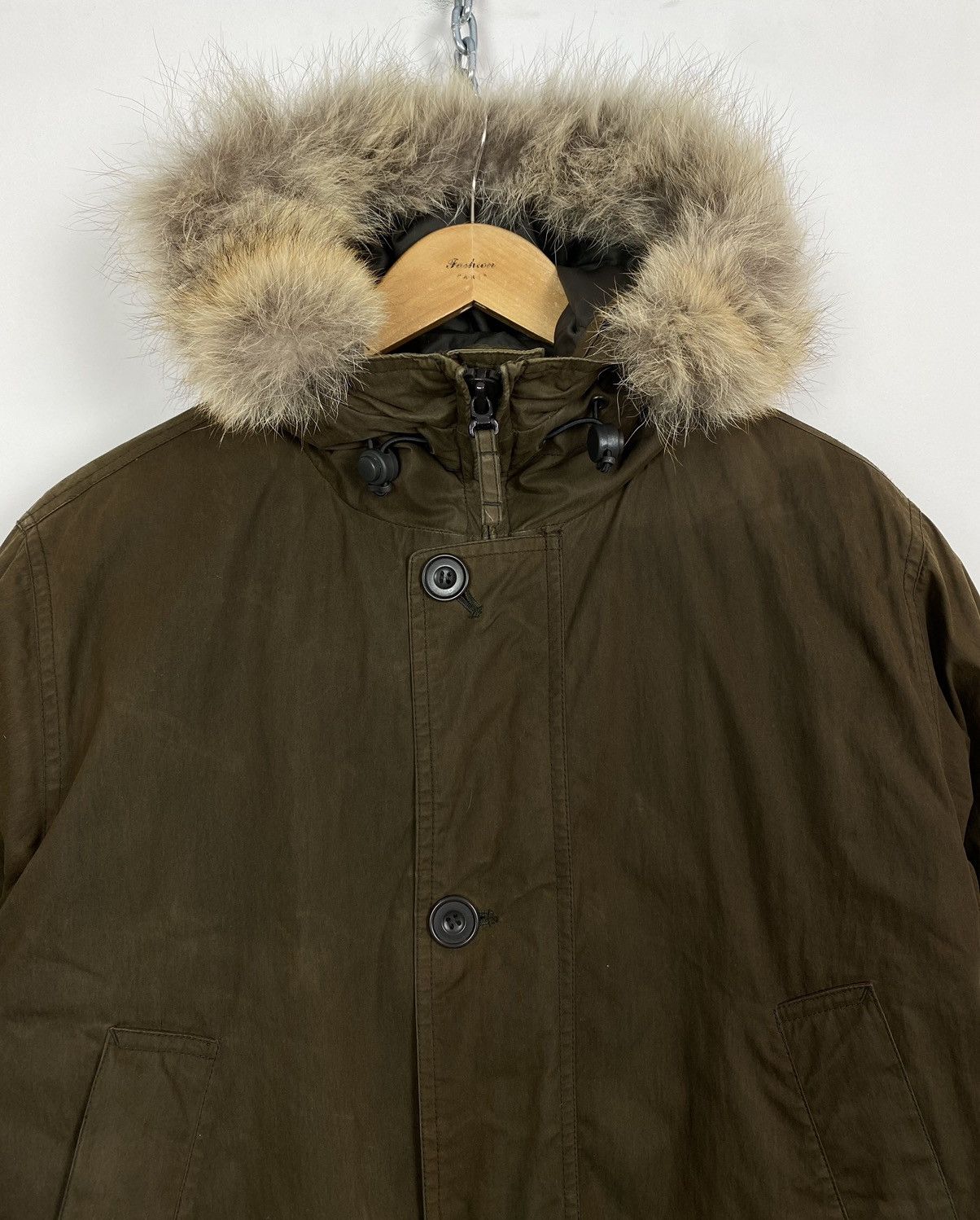 Hackett Hackett London Full Zip Long Sleeve Down Parka Jacket Coat Size US M / EU 48-50 / 2 - 2 Thumbnail