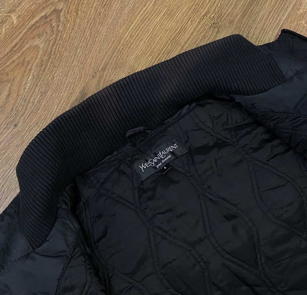 Yves Saint Laurent Yves Saint Laurent Nylon Metal Parka x Luxury x Vintage Size US L / EU 52-54 / 3 - 10 Thumbnail
