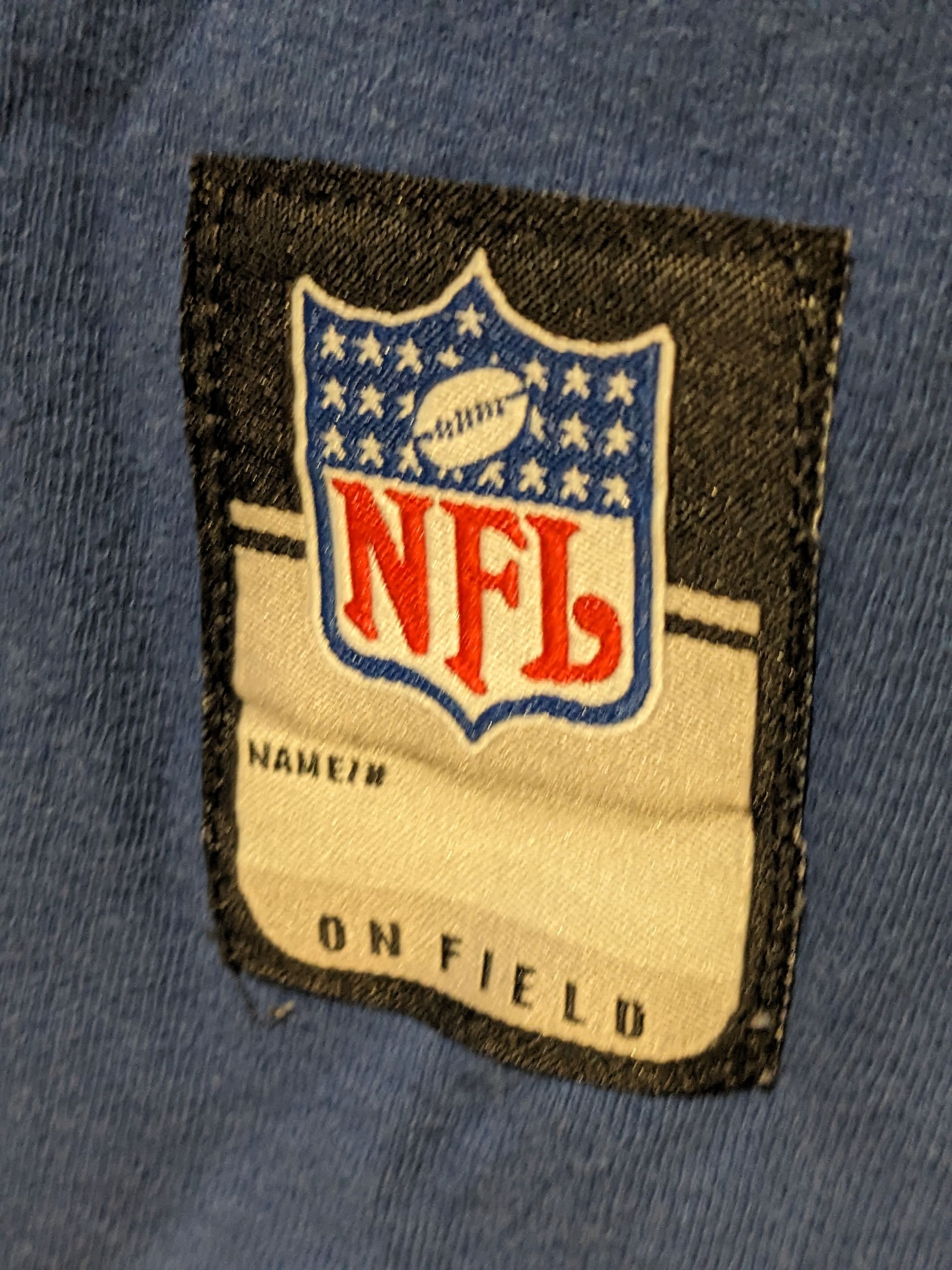 NFL × Vintage Vintage Y2K New York Giants Reebok NFL Football T-Shirt Size US XXL / EU 58 / 5 - 3 Thumbnail