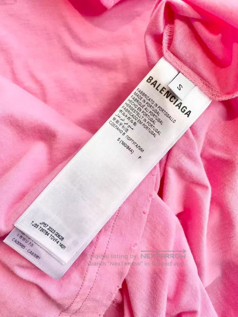 Balenciaga Balenciaga Pink Short Sleeve Size US S / EU 44-46 / 1 - 4 Thumbnail