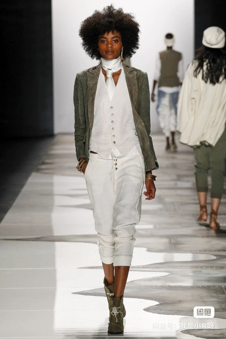 Greg Lauren Greg Lauren size2 Rare white pants Size 25" / US 0 / IT 36 - 1 Thumbnail