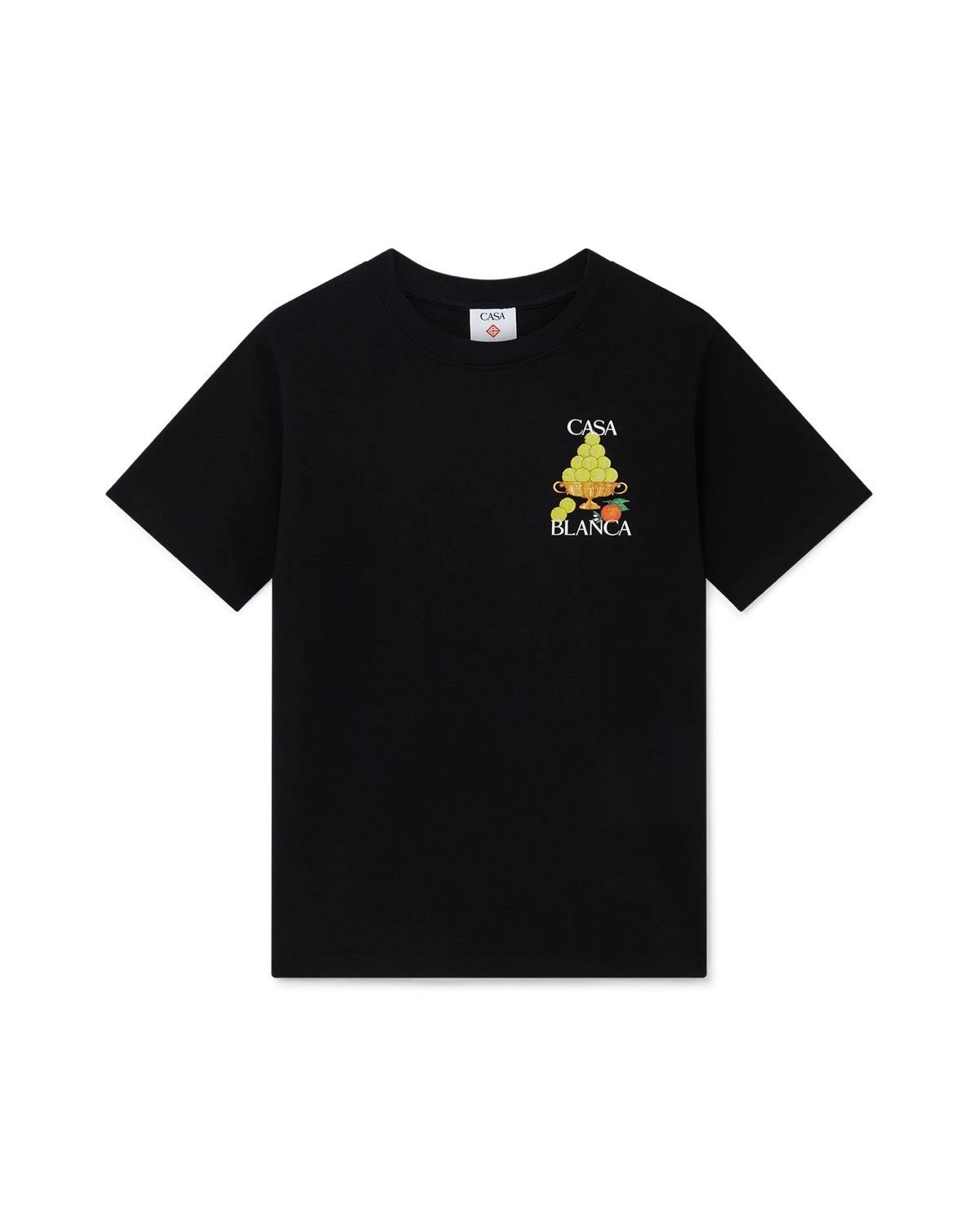Casablanca Casablanca Black Oranges Short Sleeved Tshirt Size US S / EU 44-46 / 1 - 2 Thumbnail