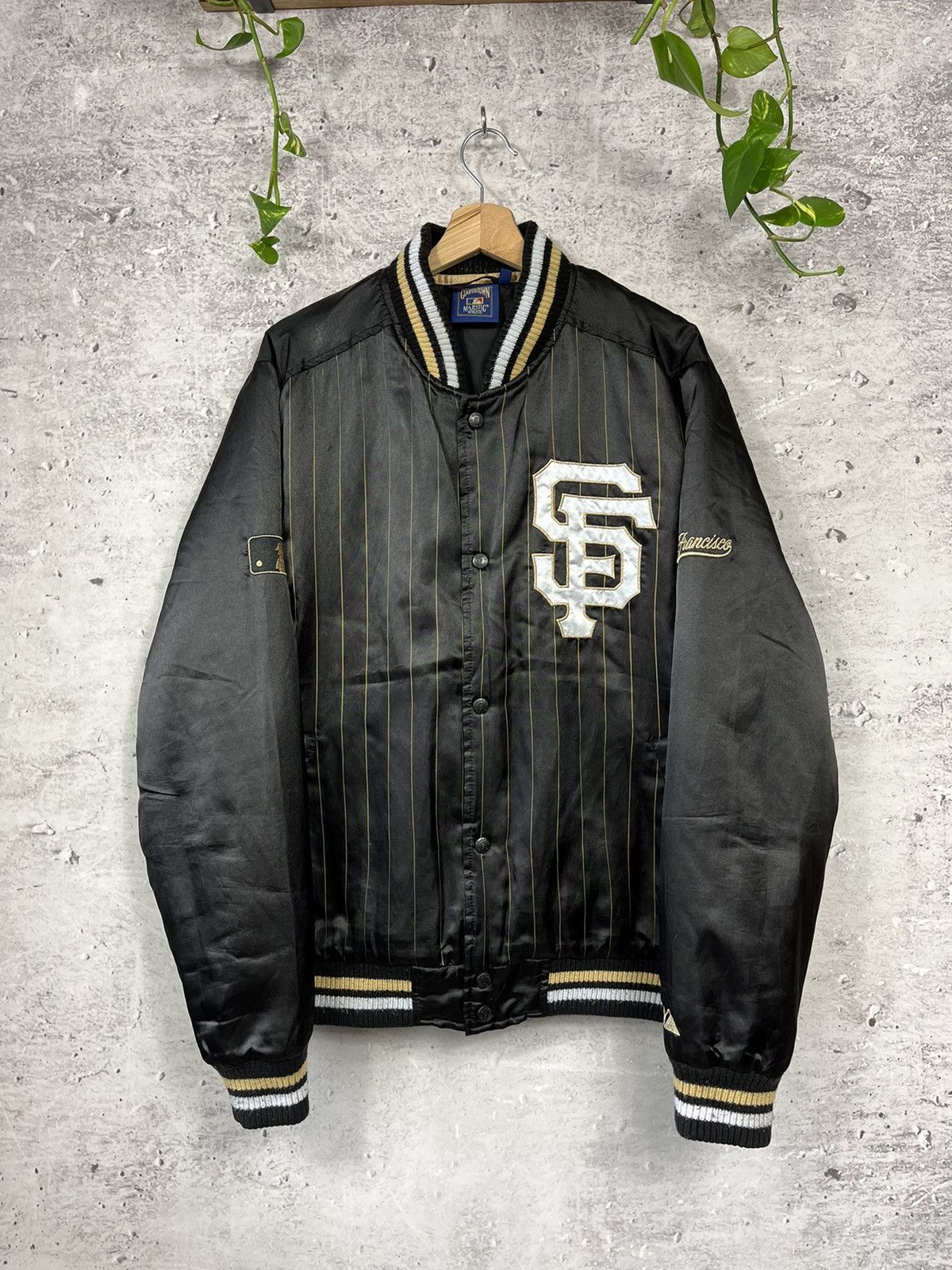 Cooperstown Collection San Francisco Giants NBL satin bomber jacket Size US L / EU 52-54 / 3 - 1 Thumbnail