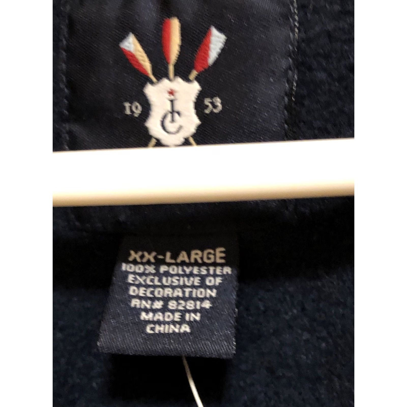 Vintage Ivy Crew Classic Fit Khaki Fleece Zip Up Jacket Mens XXL NWT New with Tags Beige Lightweight Zip Closure Casual Walking Polyester Jacket Size US XXL / EU 58 / 5 - 6 Thumbnail