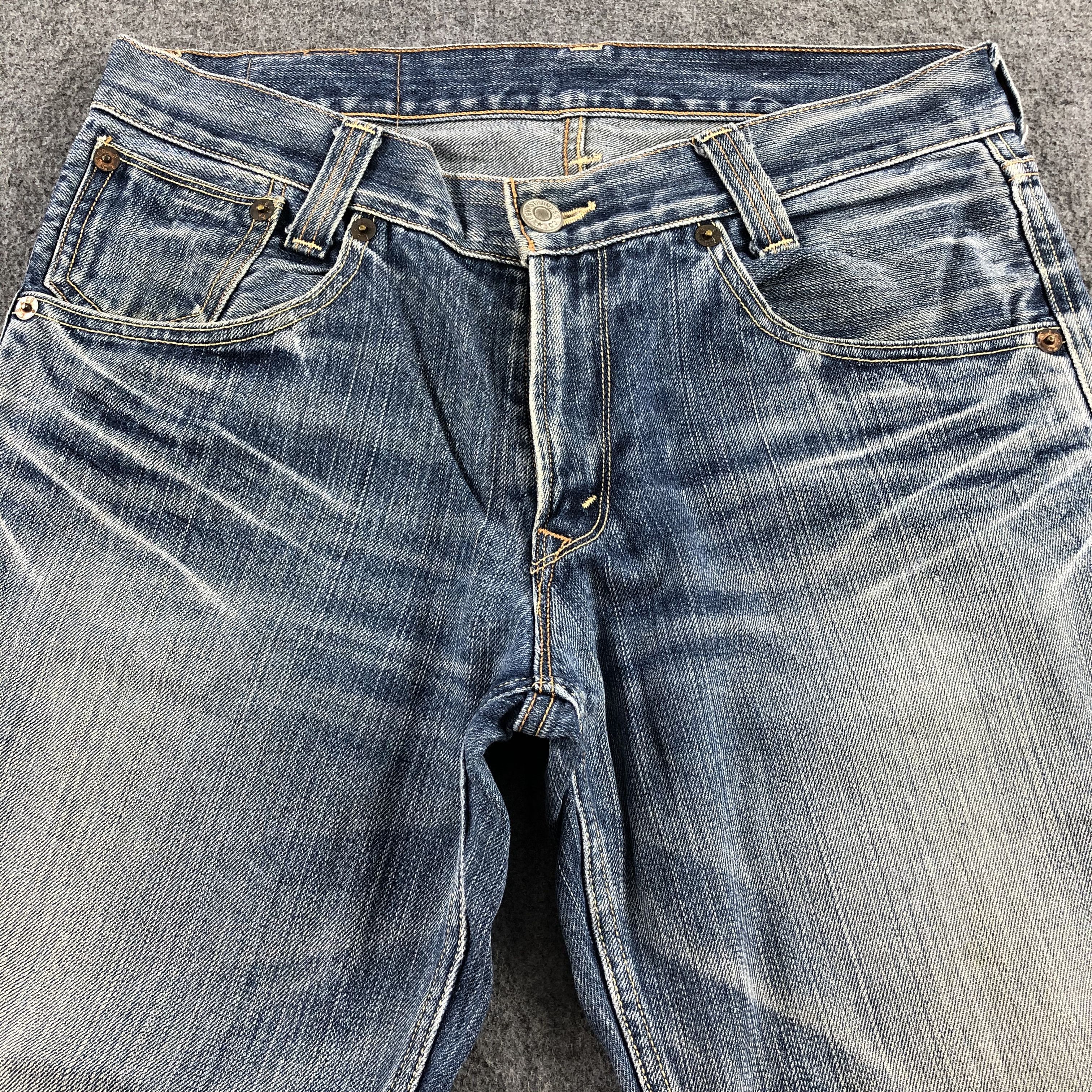 Levi's Vintage 90s Blue Wash Levis 702 Jeans-J1901 Size US 34 / EU 50 - 3 Thumbnail