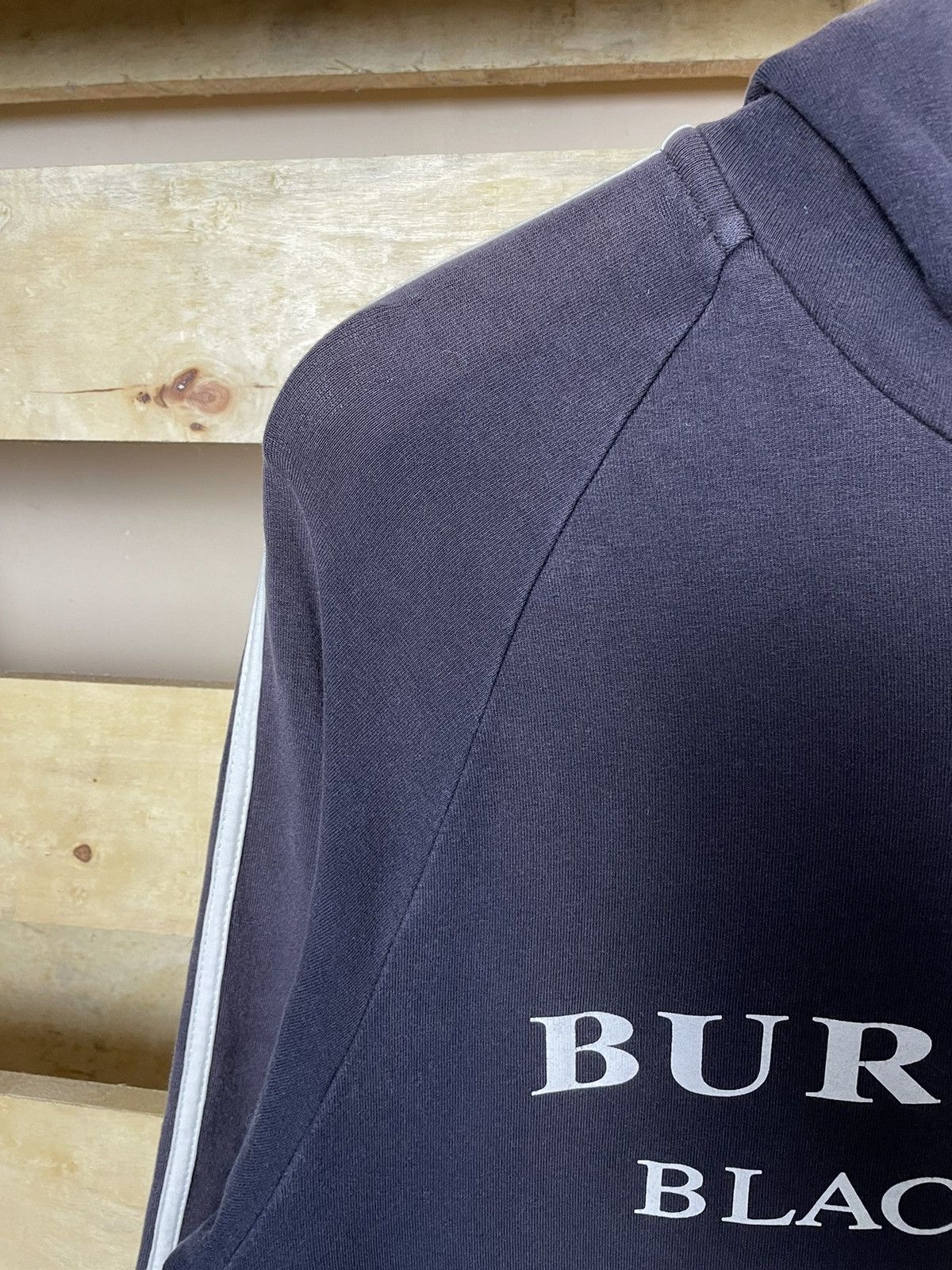 Burberry Burberry black label y2k sunfaded Zipper Hoodie Size US L / EU 52-54 / 3 - 4 Thumbnail