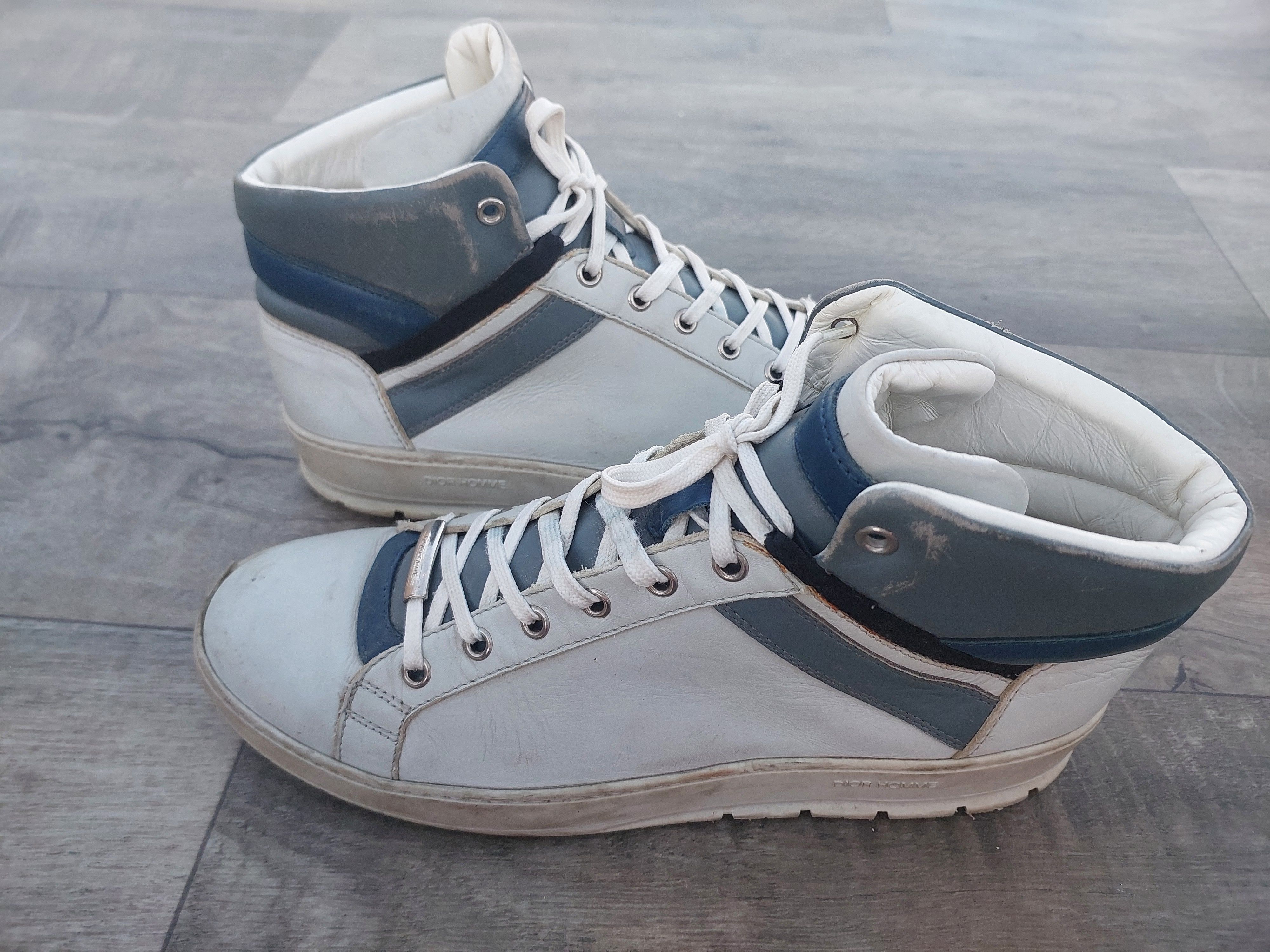 Dior Dior Leather high trainers Size US 9.5 / EU 42-43 - 4 Thumbnail