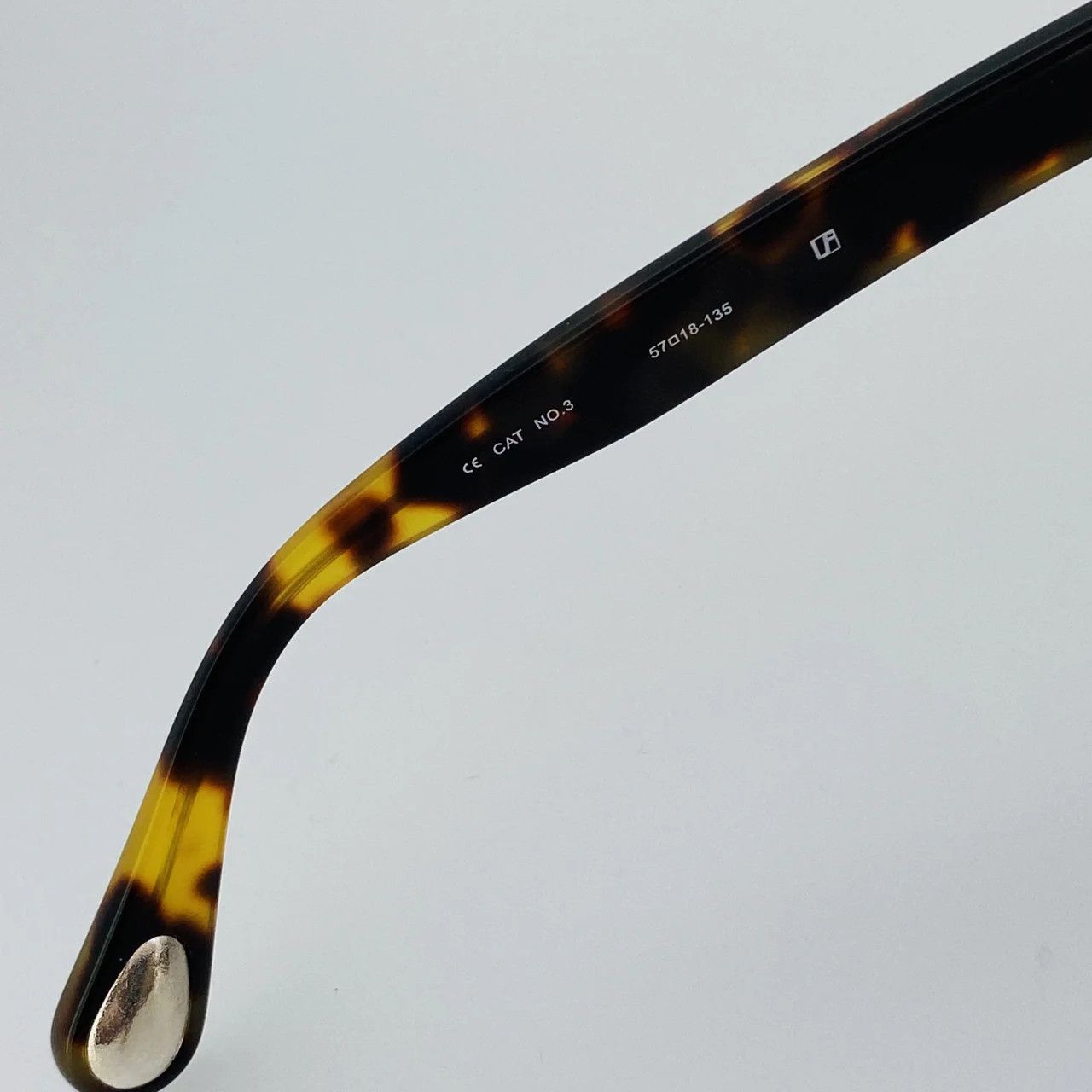 Ann Demeulemeester Ann Demeulemeester Sunglasses Oversized Tortoise and Brown Size ONE SIZE - 6 Thumbnail