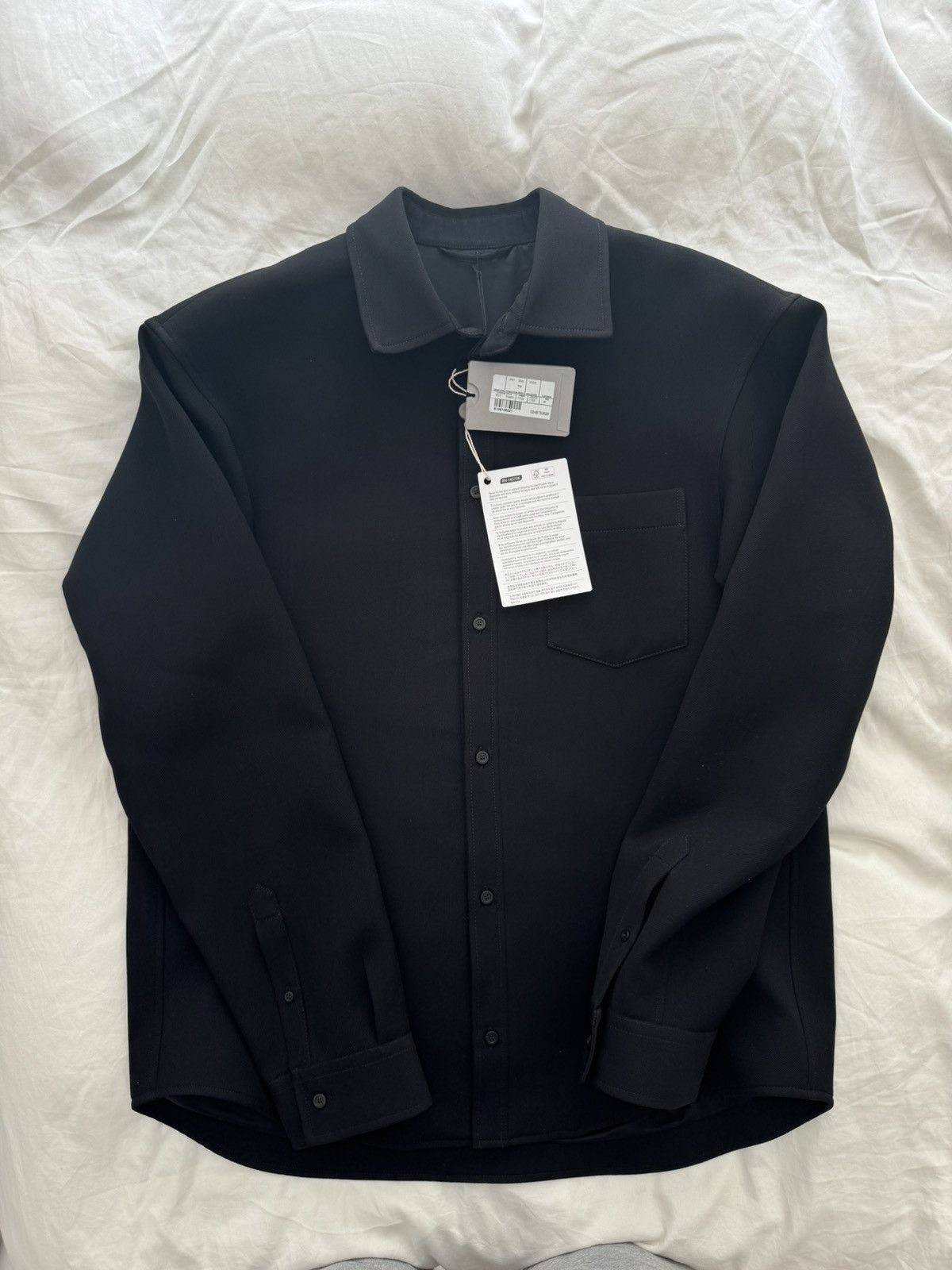 Balenciaga FW22 Lost Tape Wool Twill Overshirt Size US S / EU 44-46 / 1 - 1 Thumbnail
