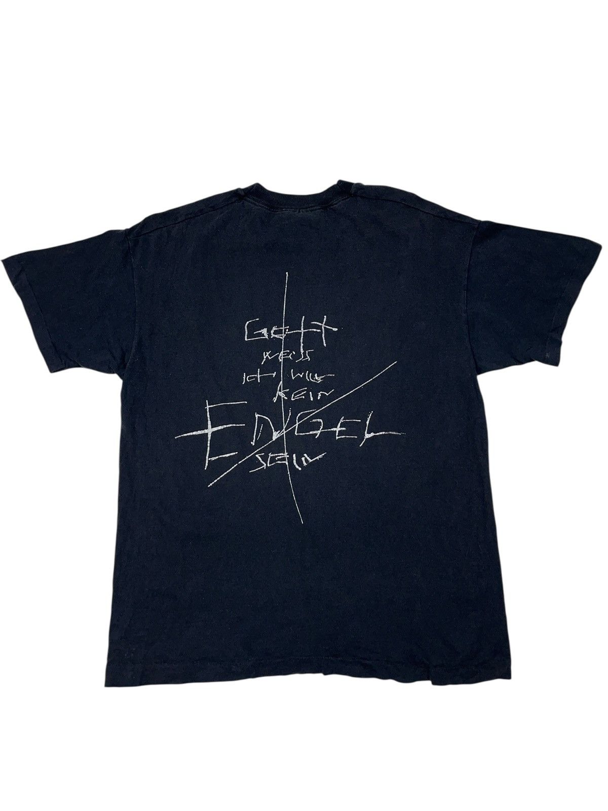Band Tees Vintage 90s Rammstein Engel Sehnsucht T-shirt Industrial Size US L / EU 52-54 / 3 - 1 Thumbnail