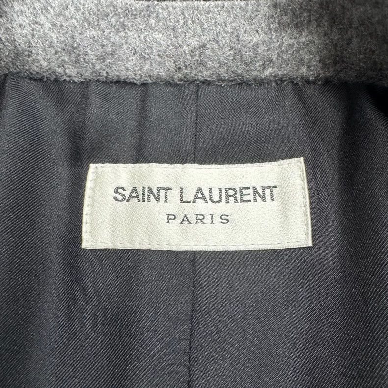Saint Laurent Paris SLP Grey Cashmere Blazer Jacket- Size US L / EU 52-54 / 3 - 2 Thumbnail