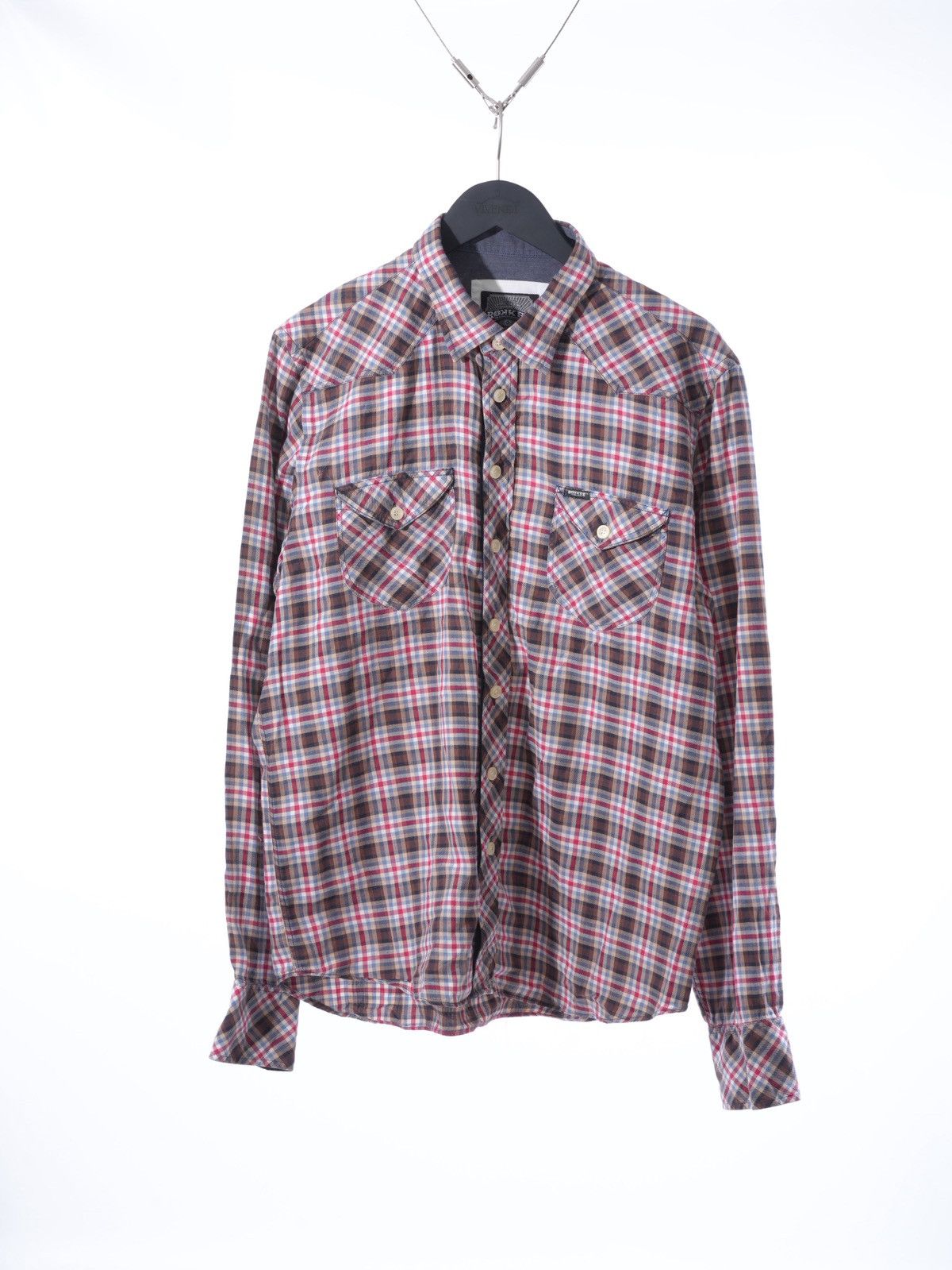 THE ROKKER COMPANY ROKKER Checked shirt longsleeve sz XXL fits XL Size US XXL / EU 58 / 5 - 1 Thumbnail