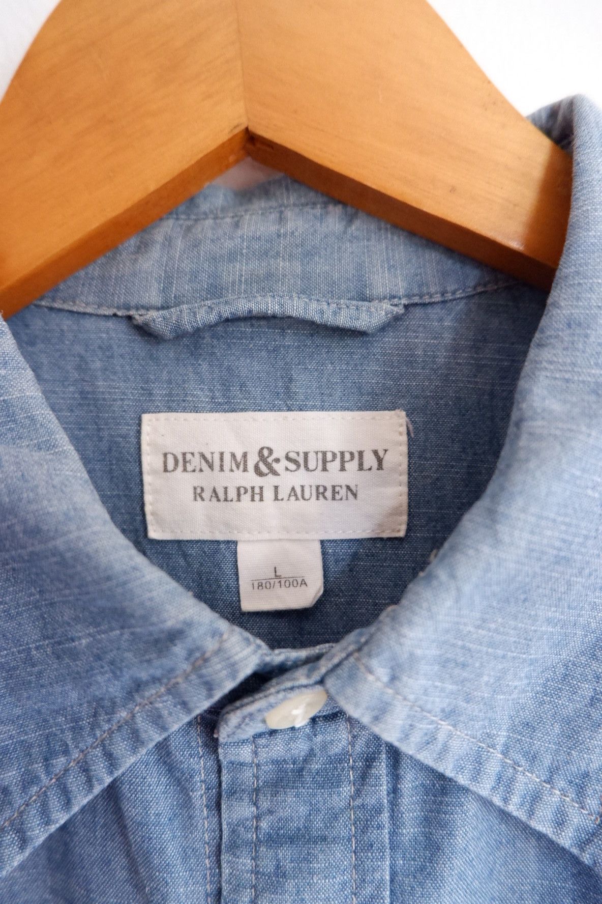 Denim & Supply Ralph Lauren Denim & Supply Ralph Lauren American Flag Button Shirts Size US L / EU 52-54 / 3 - 6 Thumbnail