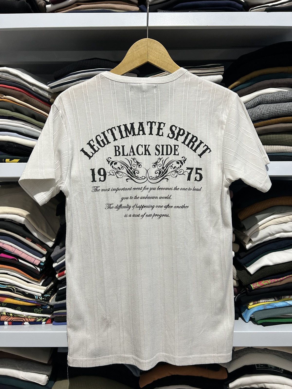 Japanese Brand Time Step Heisei Gal tshirt Grunge punk Lolita y2k skull Size US M / EU 48-50 / 2 - 4 Thumbnail