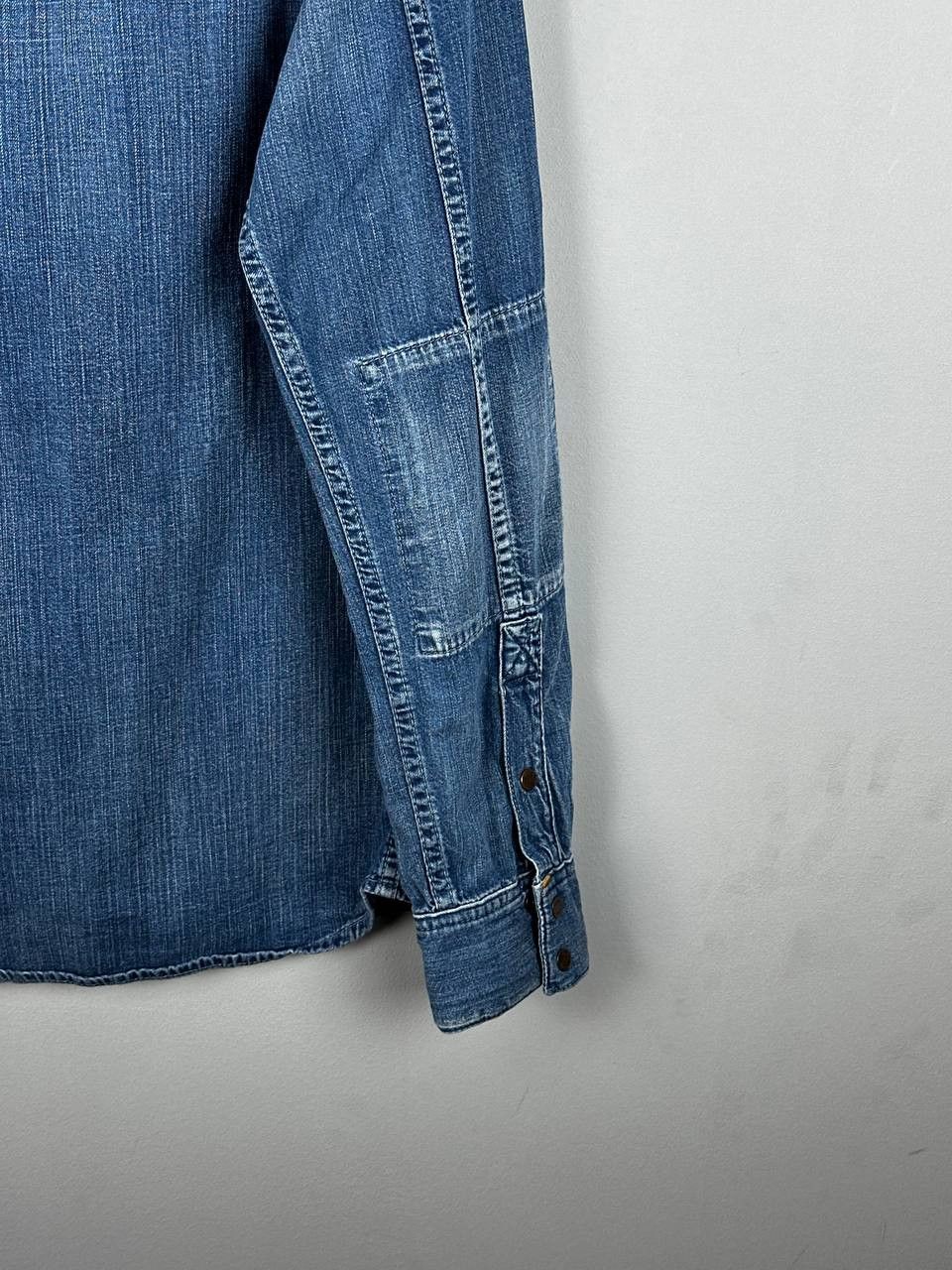 Nudie Jeans Nudie Casual Denim Cotton Luxury Long Sleeve Shirt Size US L / EU 52-54 / 3 - 10 Thumbnail